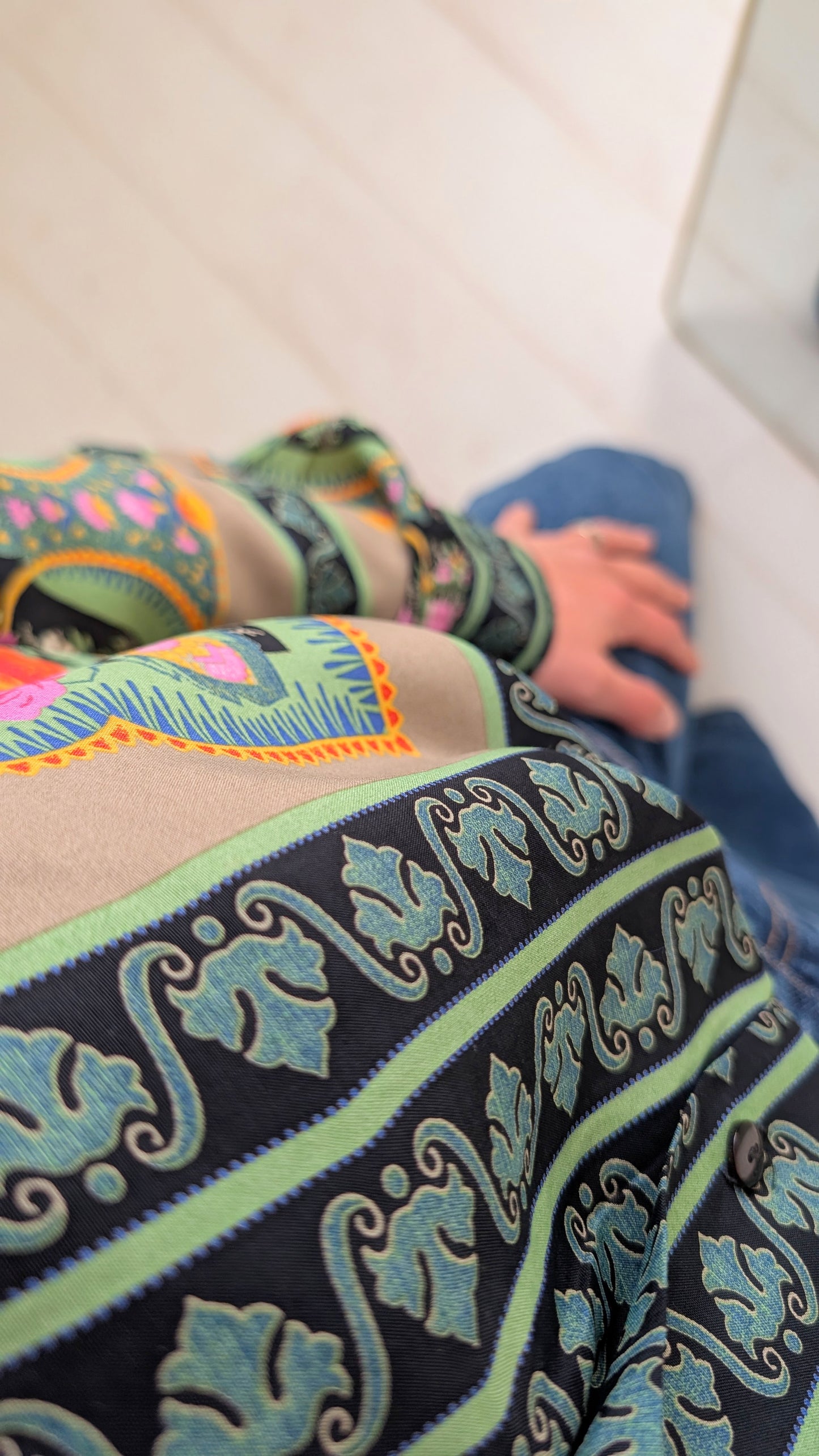 Blouse viscose 80s du 34 au 44