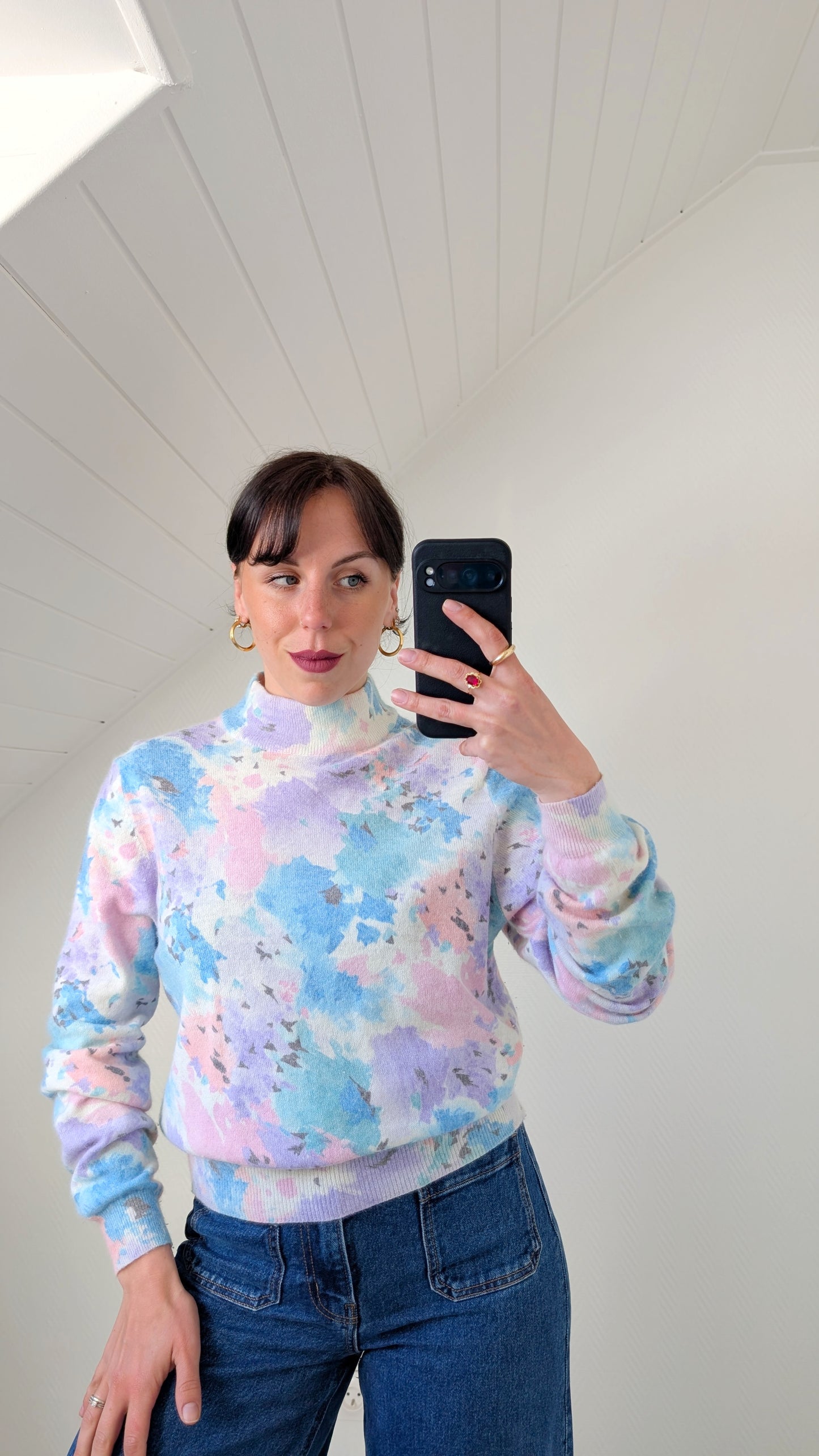 Pull laine et angora T38-40