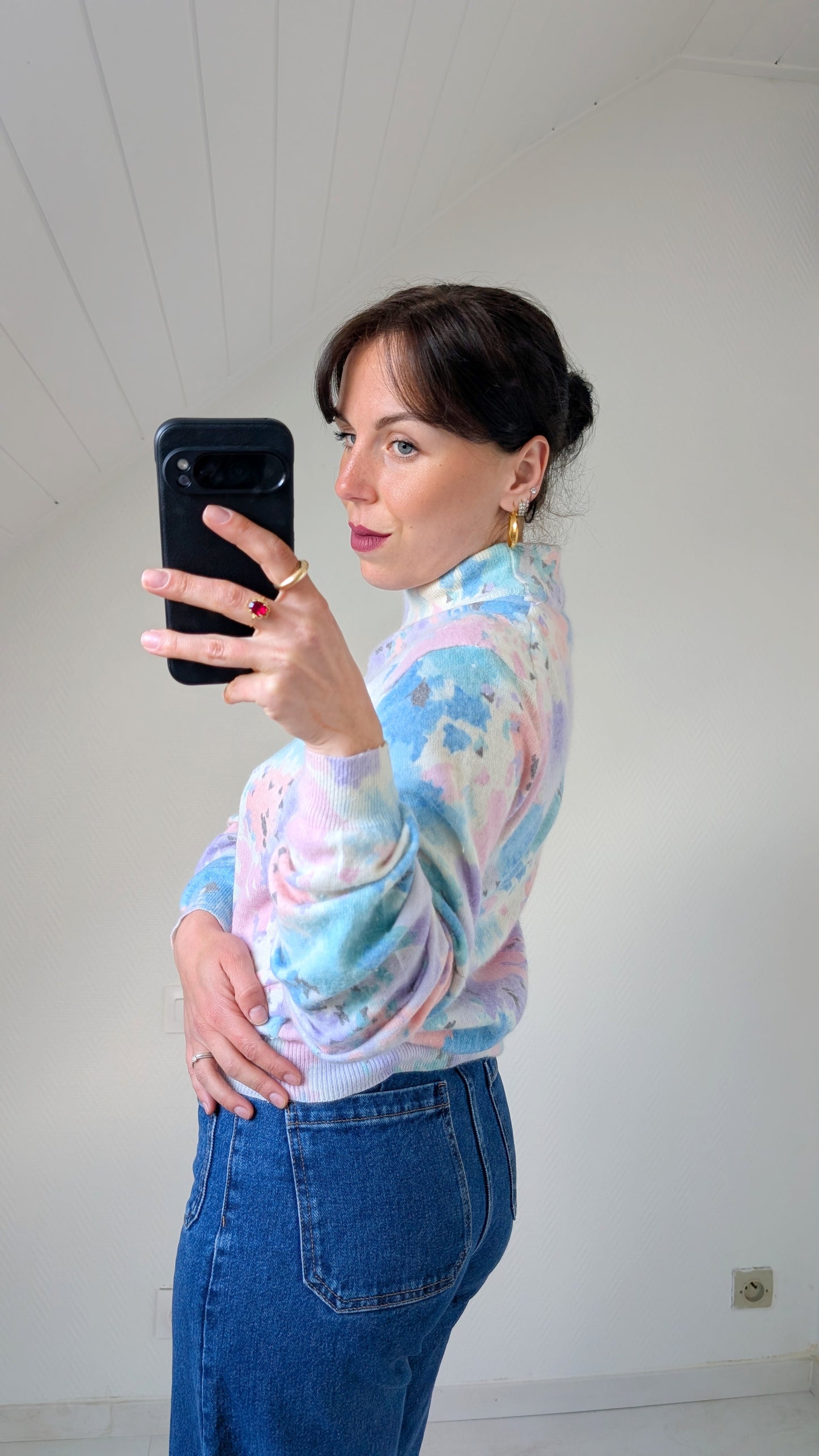 Pull laine et angora T38-40