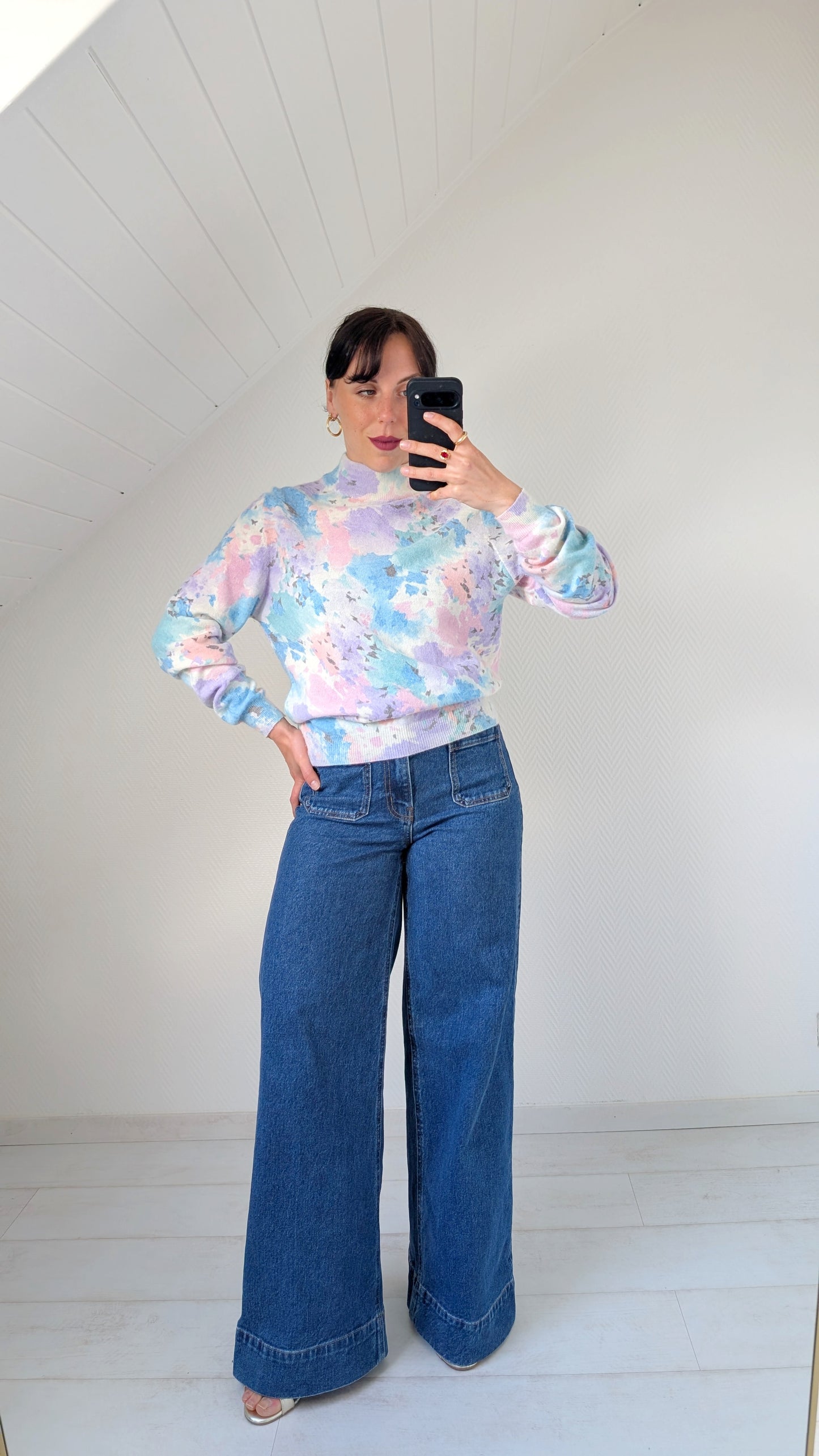 Pull laine et angora T38-40