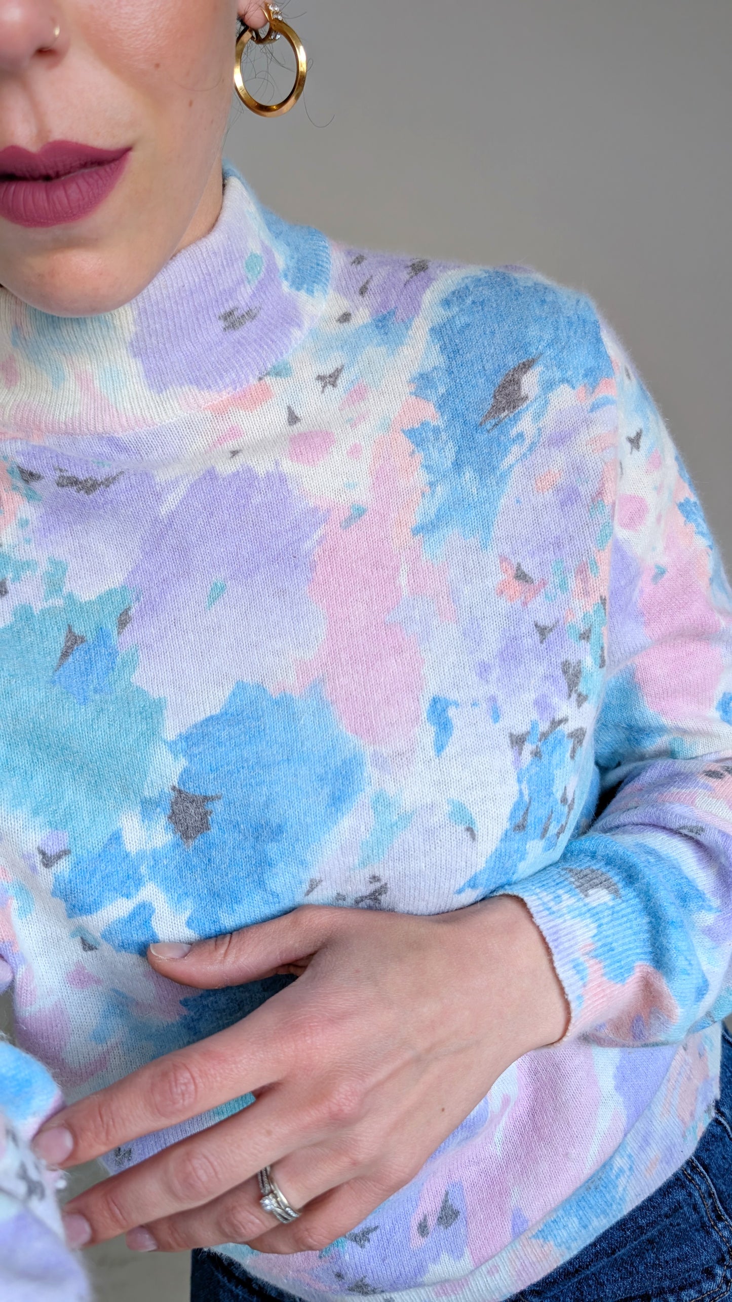 Pull laine et angora T38-40