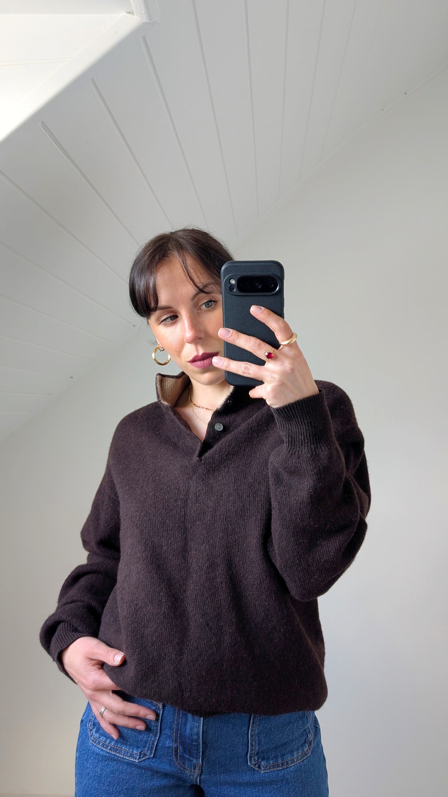 Pull laine mérinos extra fine T40-42