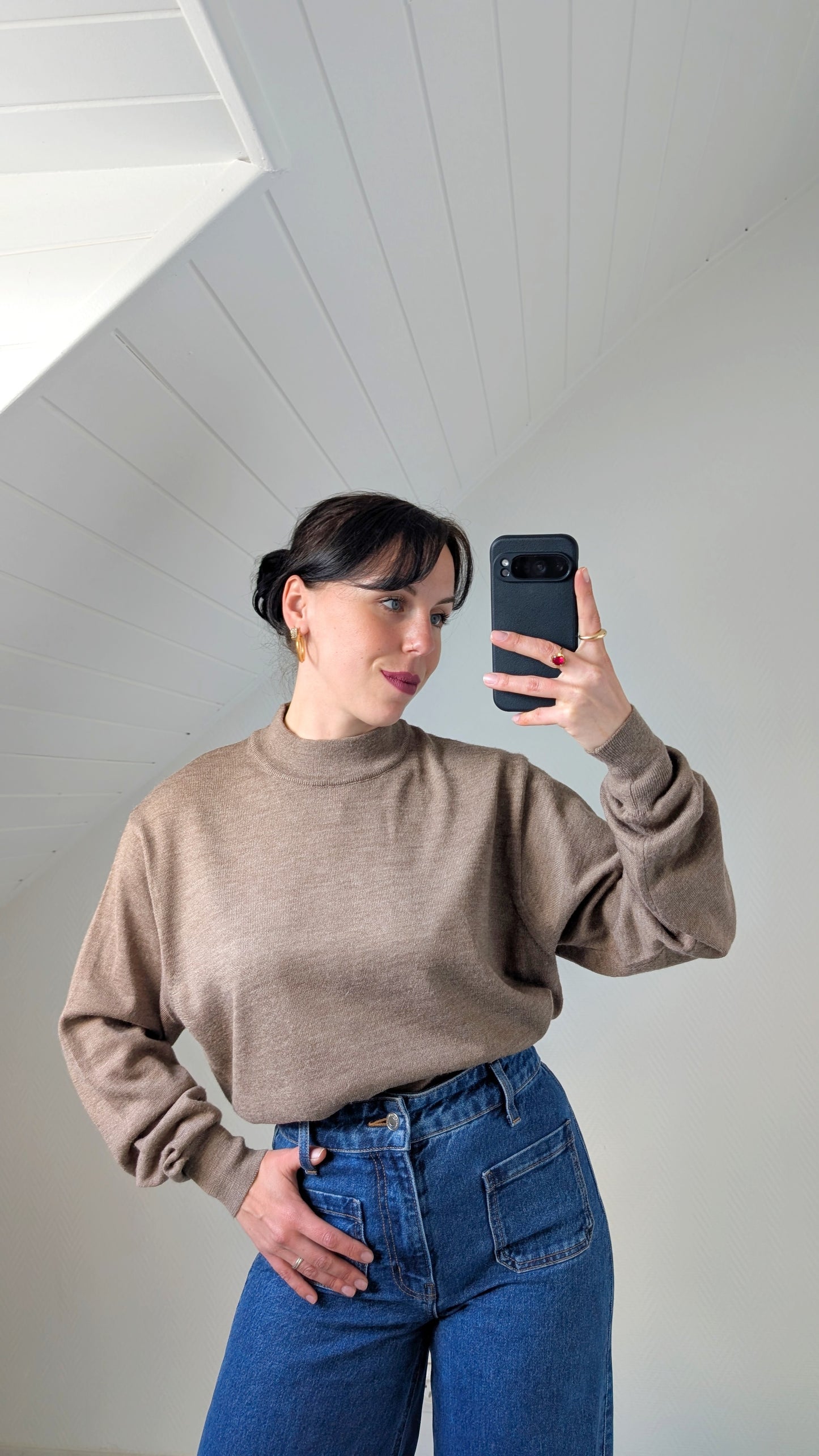 Pull laine douce et fine T40-42
