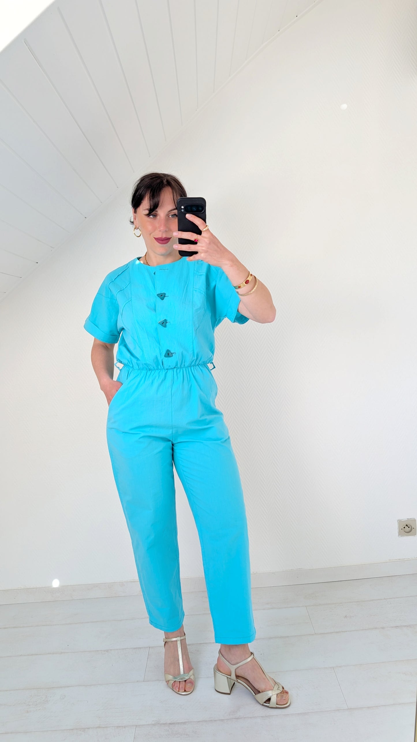 Combinaison coton 80s T36-38
