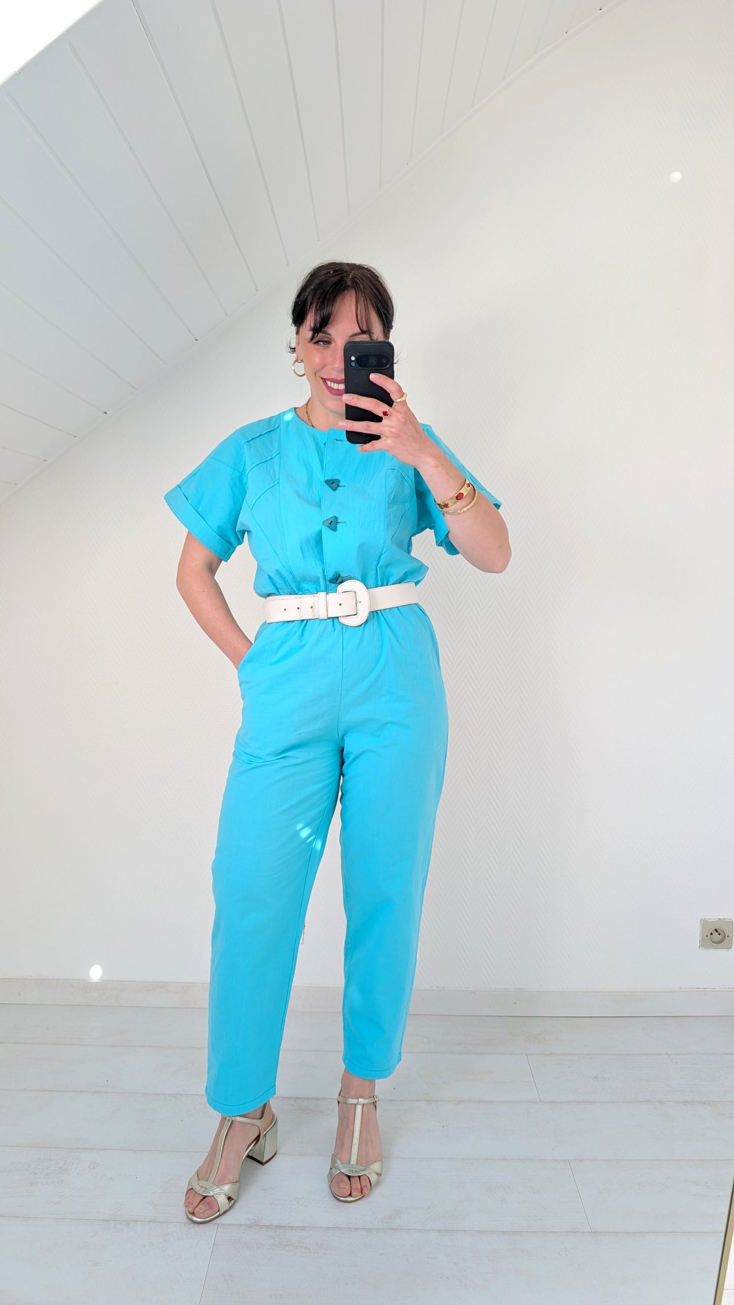 Combinaison coton 80s T36-38