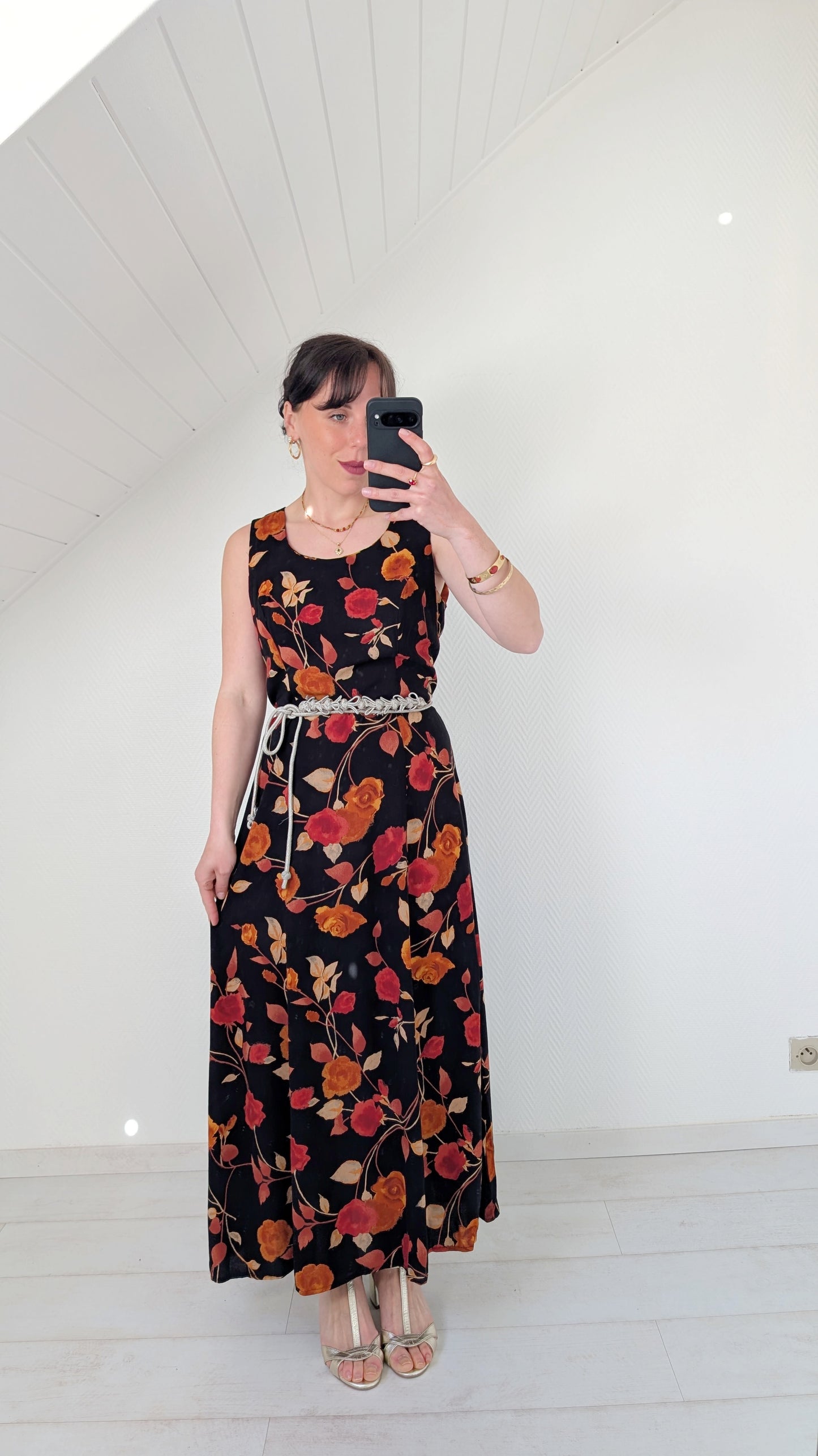 Robe viscose 90s T40