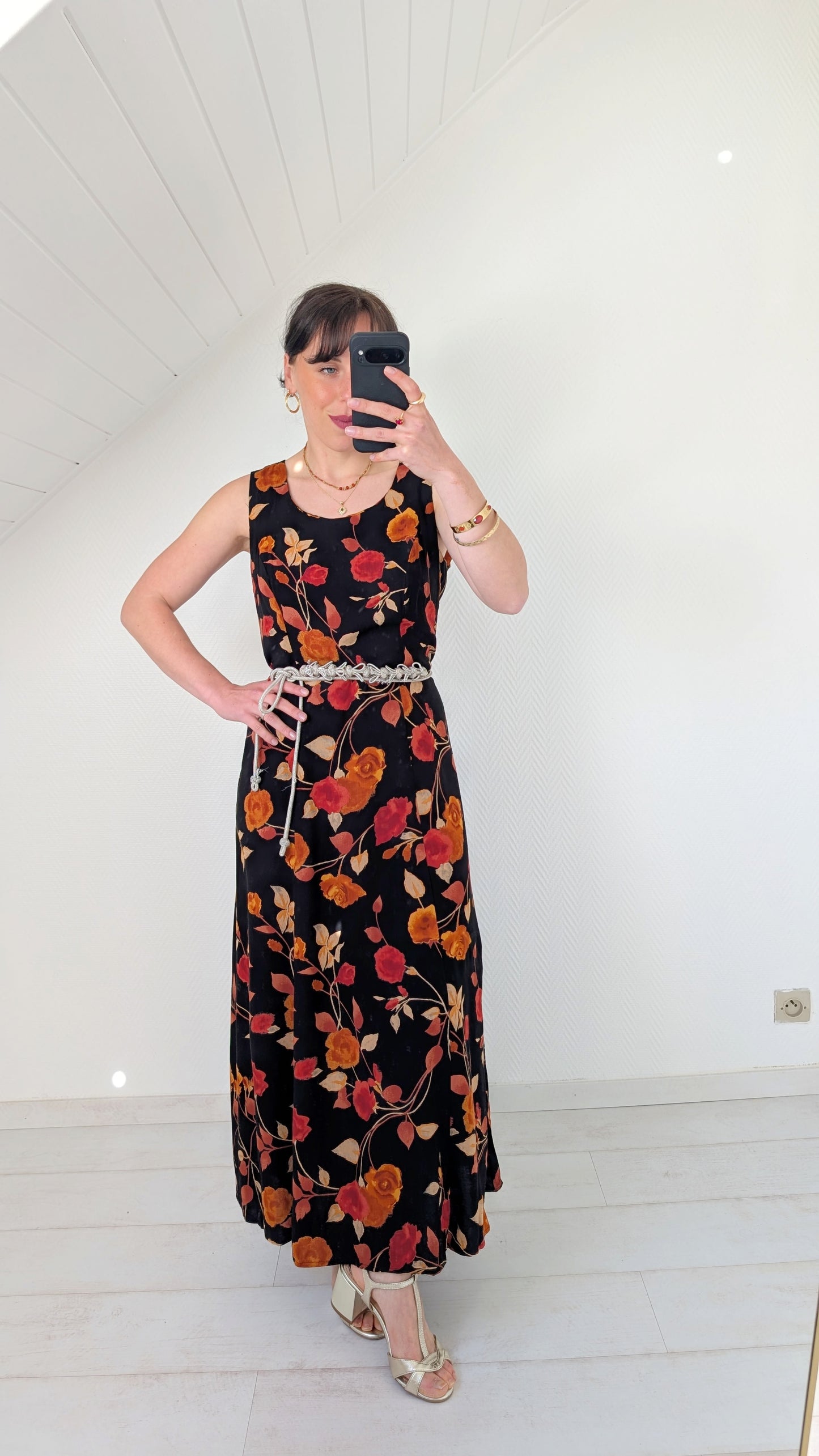 Robe viscose 90s T40