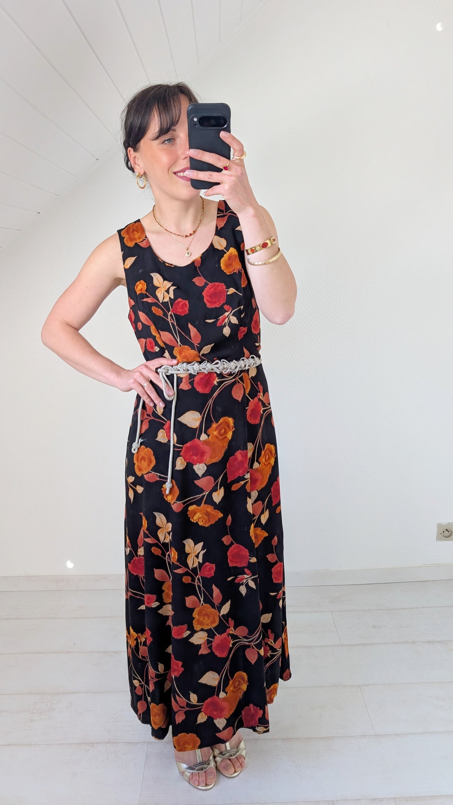 Robe viscose 90s T40