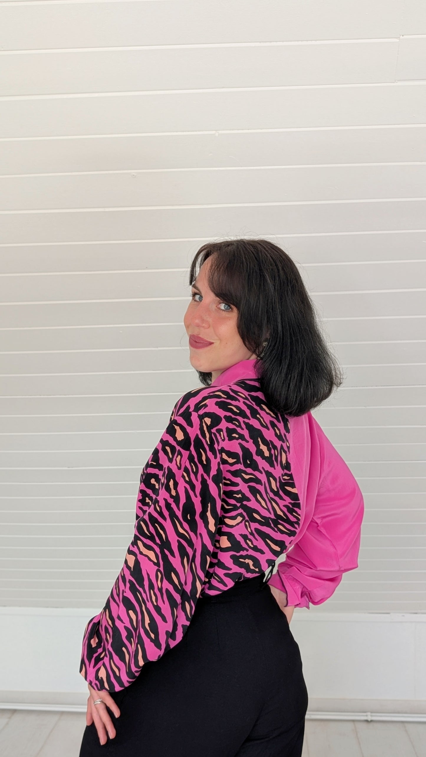 Blouse soie 1980 du 34 au 44