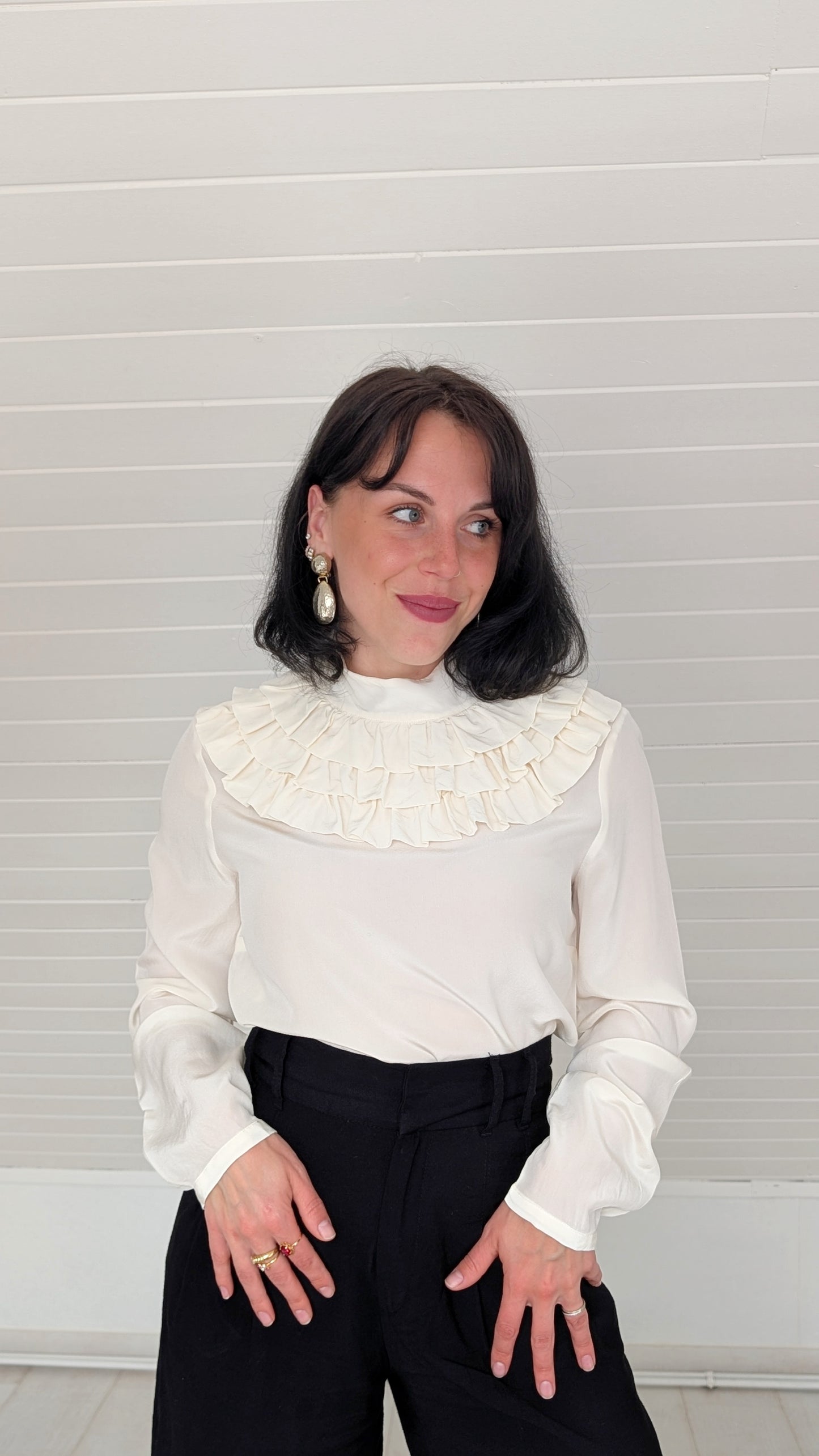 Blouse en soie élégante T38