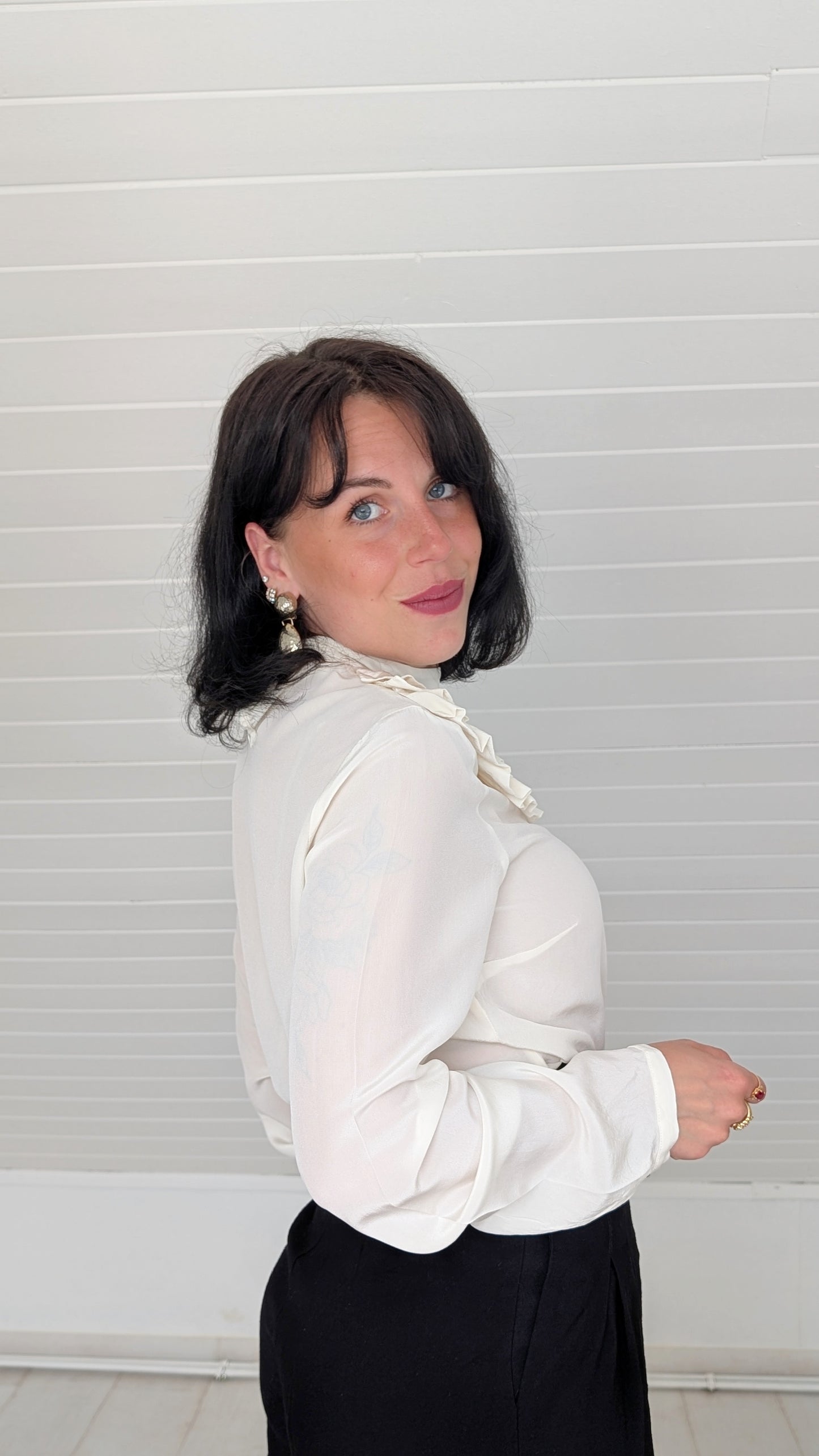 Blouse en soie élégante T38