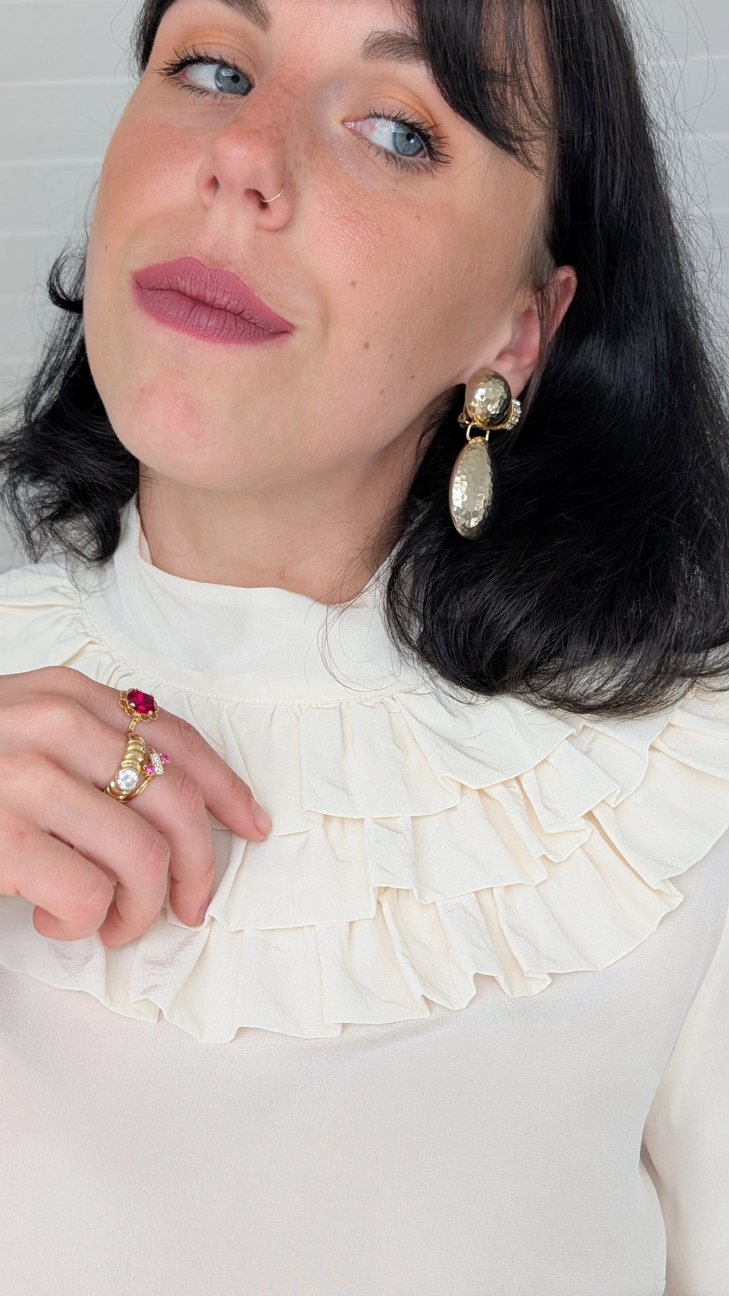 Blouse en soie élégante T38