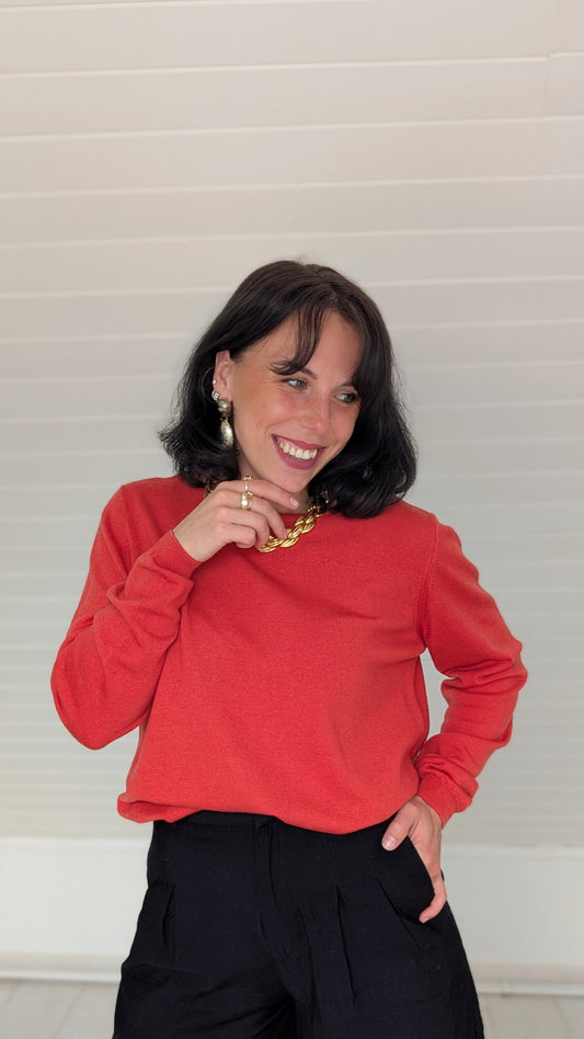 Pull en laine d'agneau T40-42