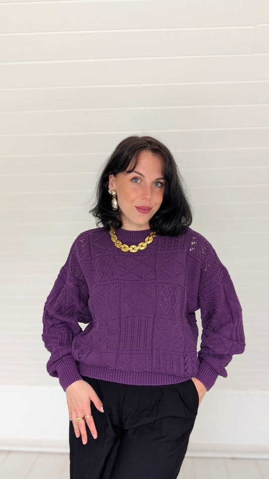 Pull en coton 80s T40-42