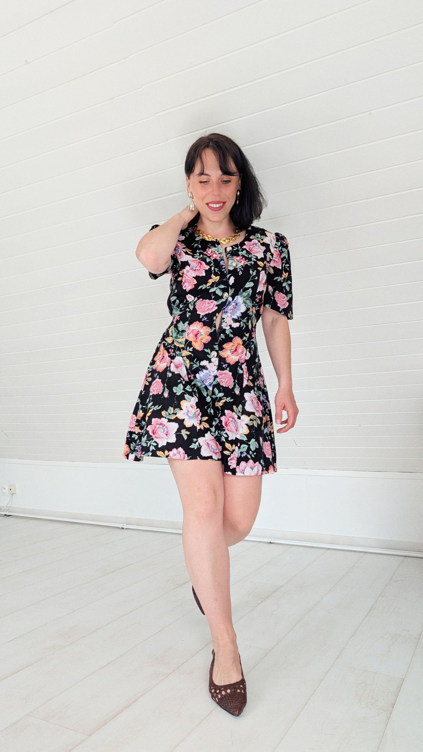 Combishort viscose 1980 T36