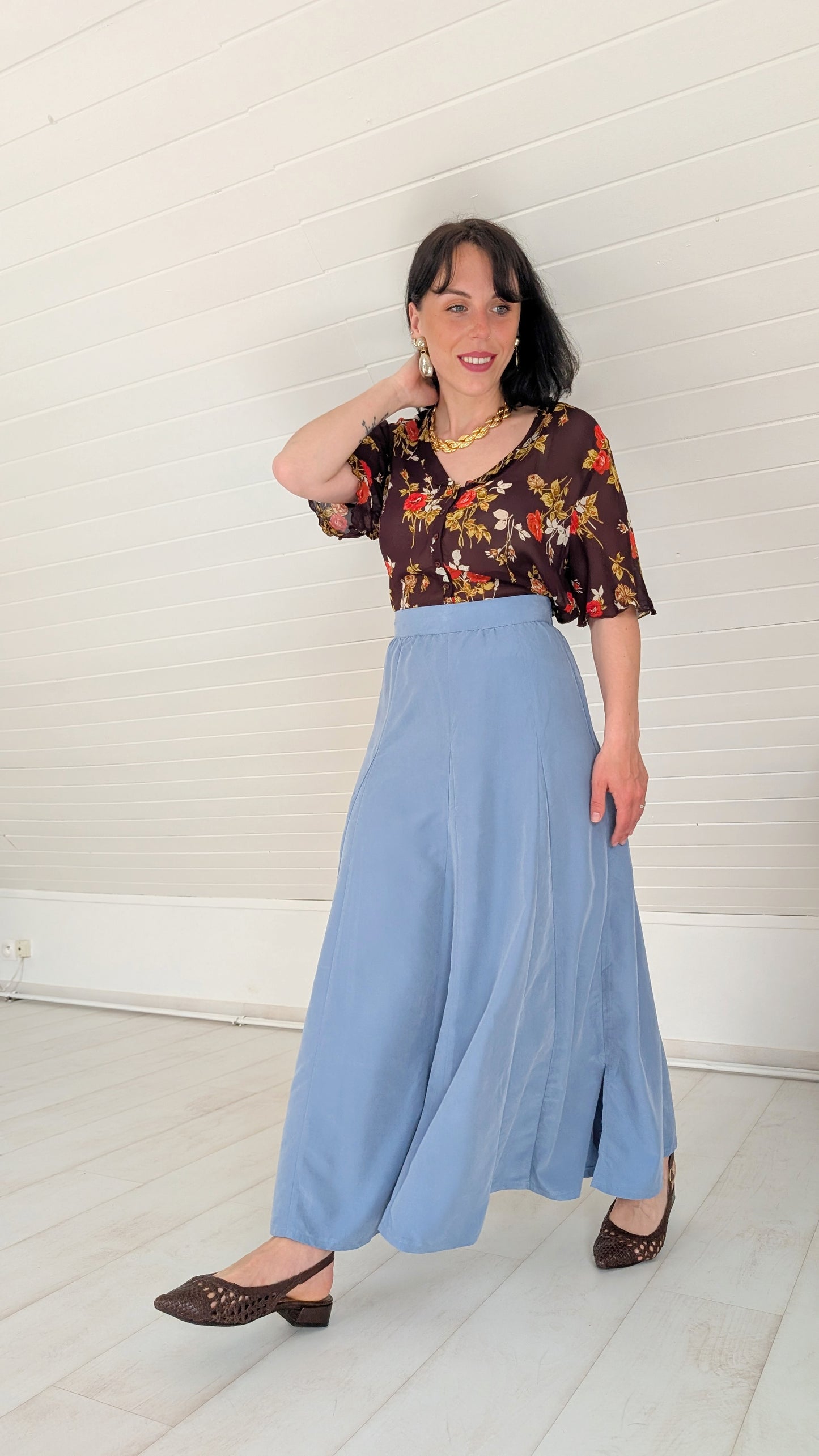 Jupe en viscose T36