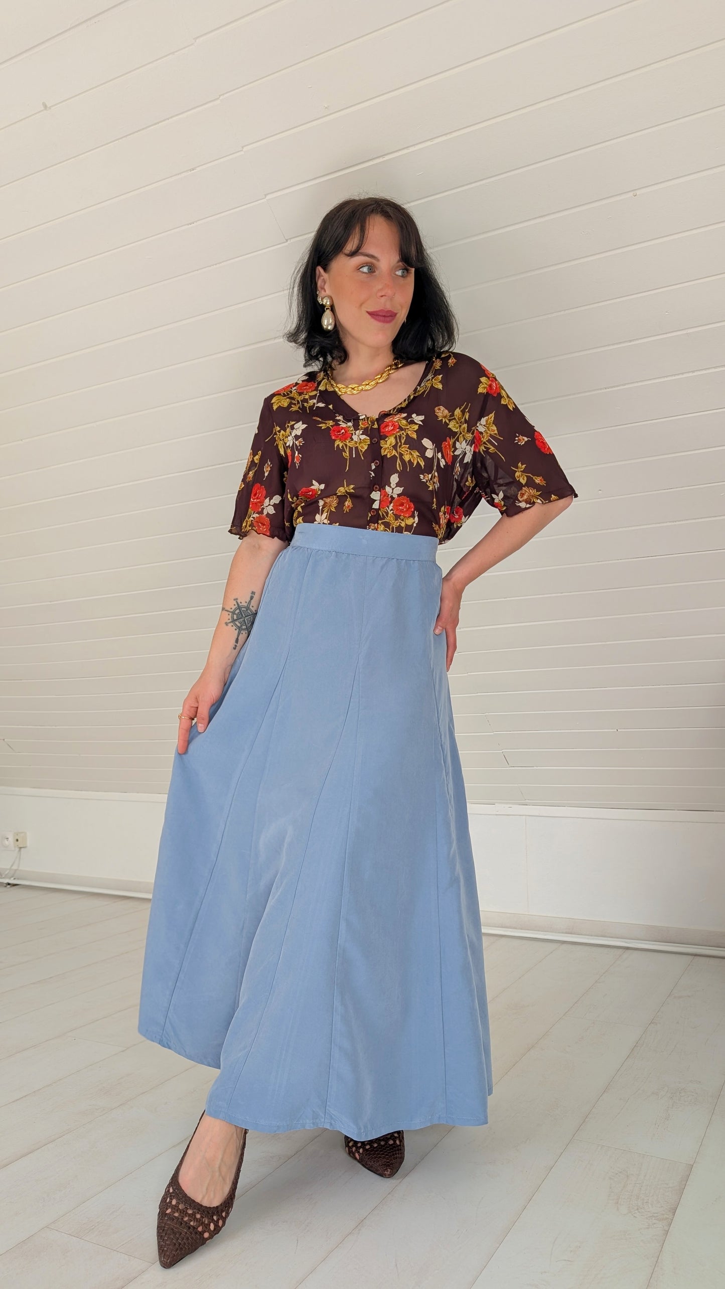 Jupe en viscose T36