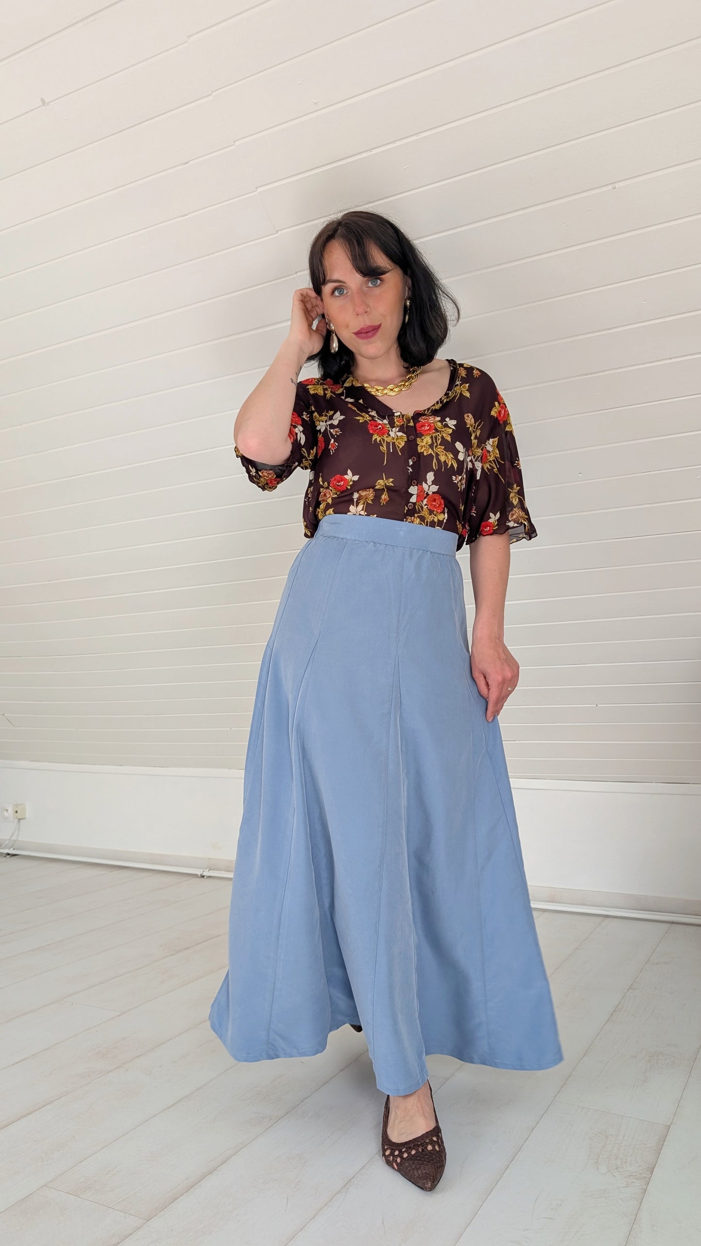 Jupe en viscose T36