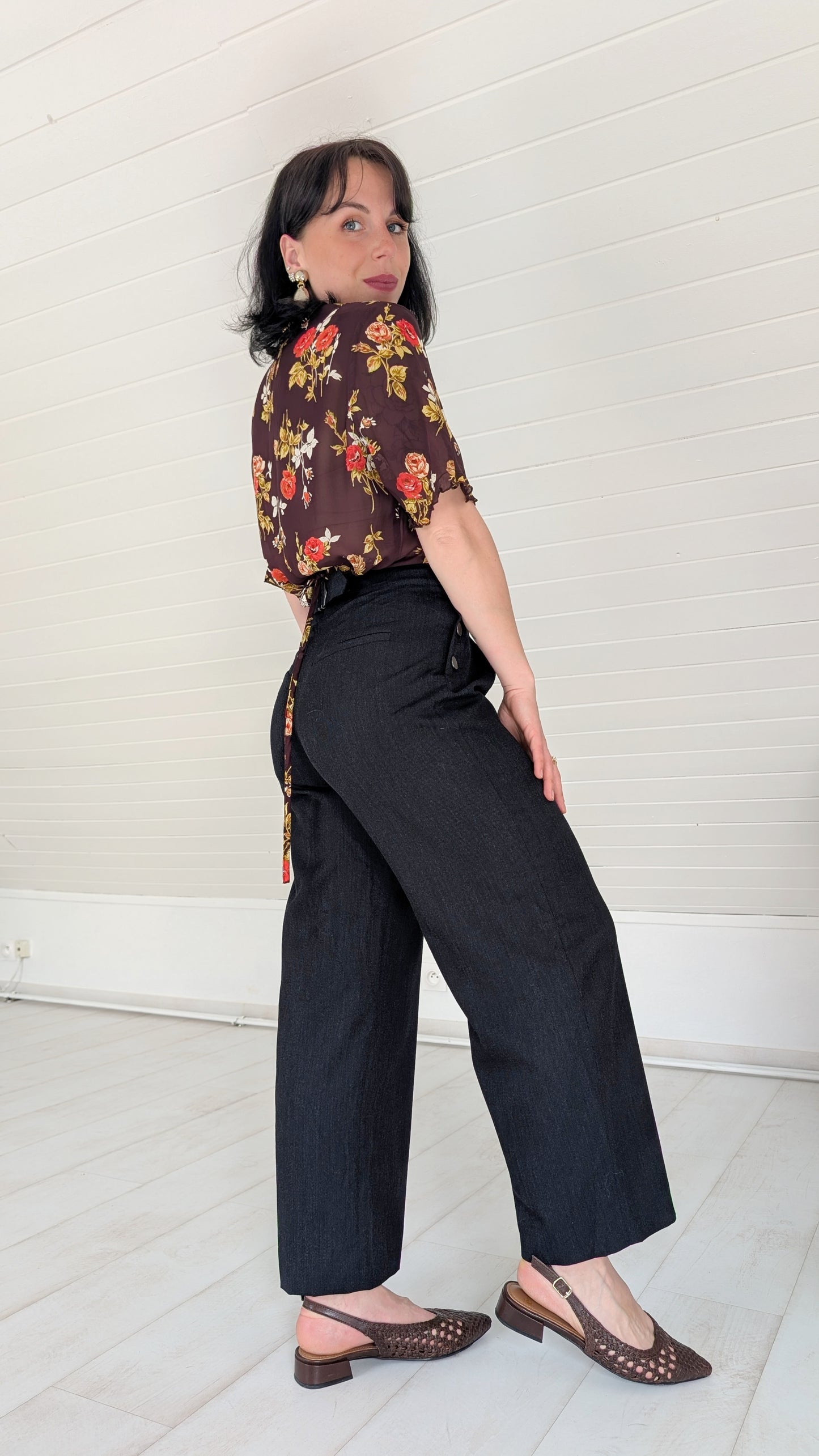 Pantalon taille haute T34