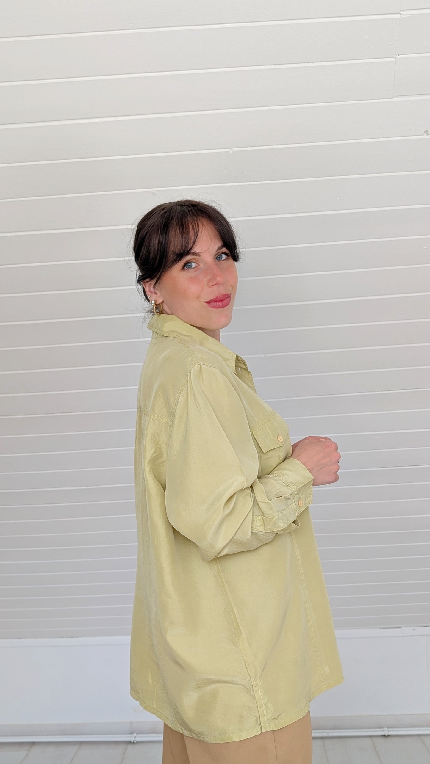 Blouse soie 1990 T40-42