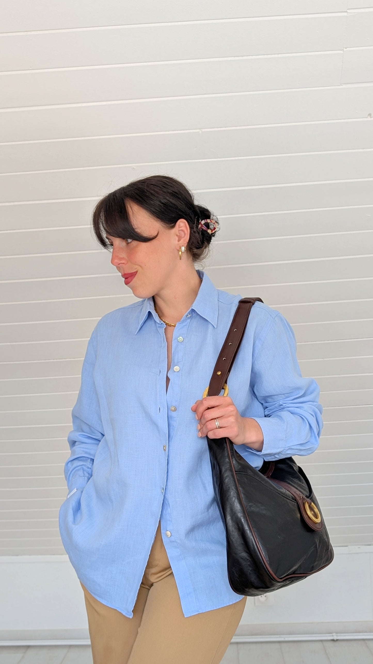 Sac cuir 1990