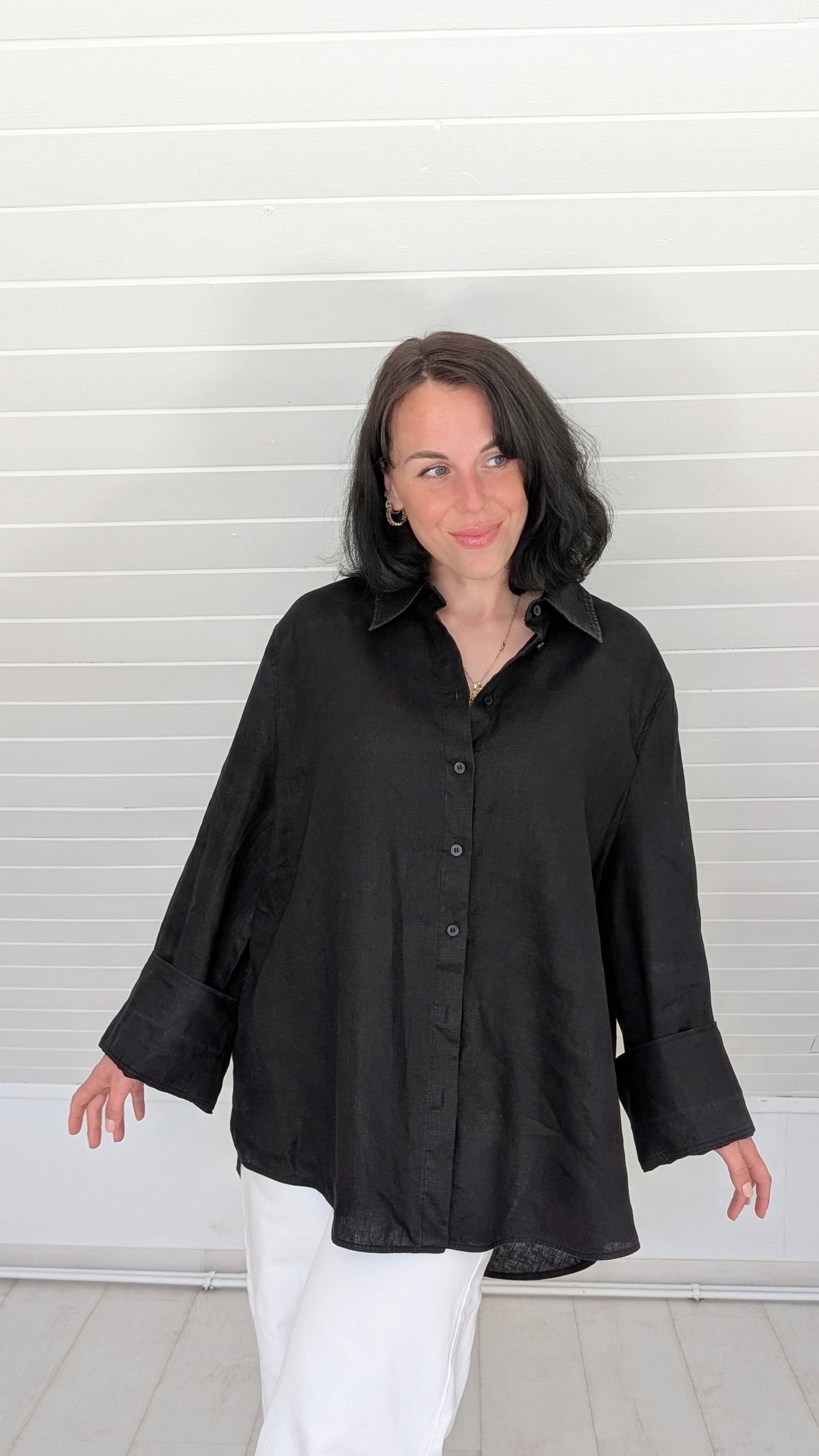 Chemise COS lin T42-44