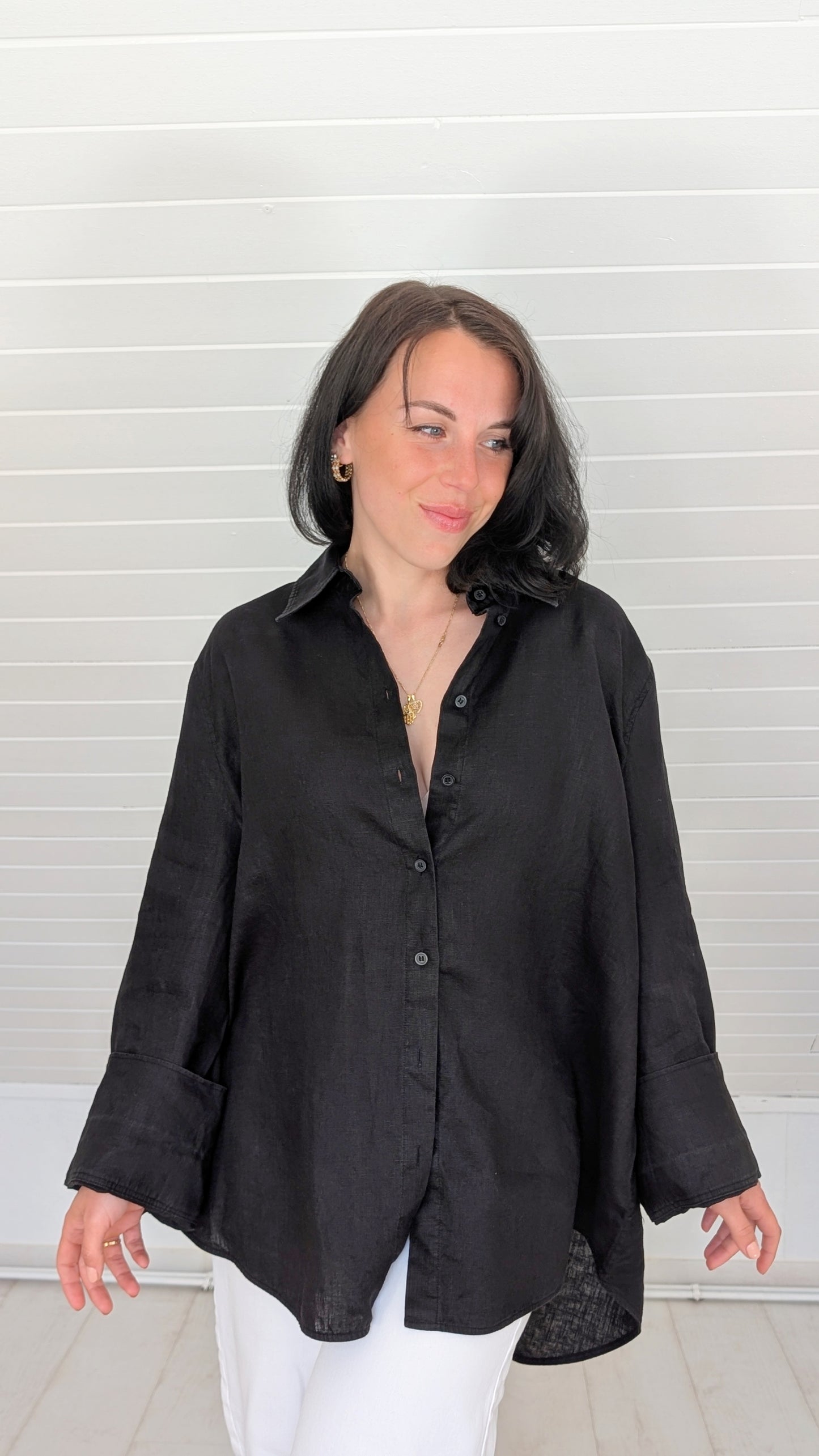 Chemise COS lin T42-44