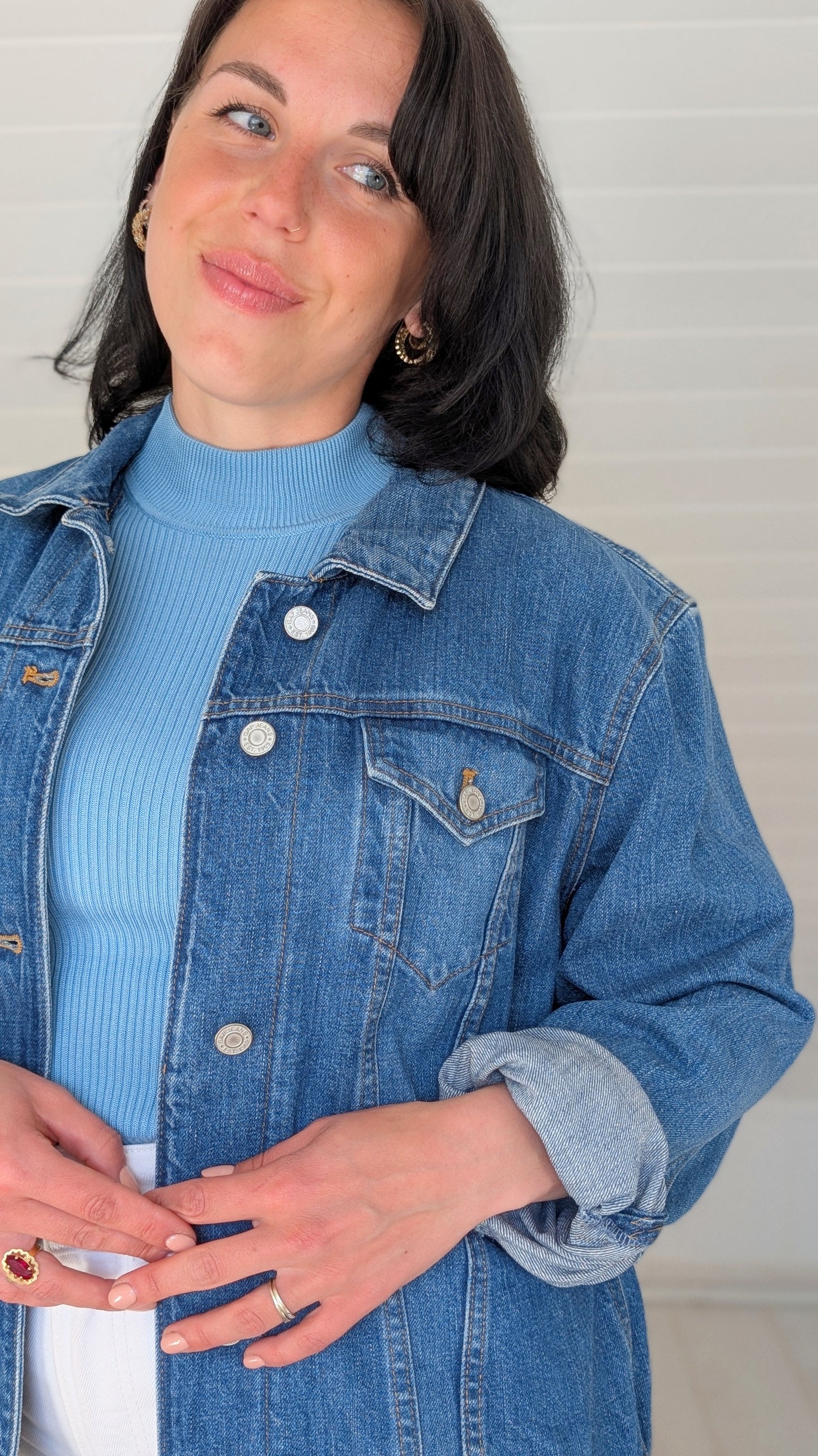 Veste jeans Gap coton T40-42