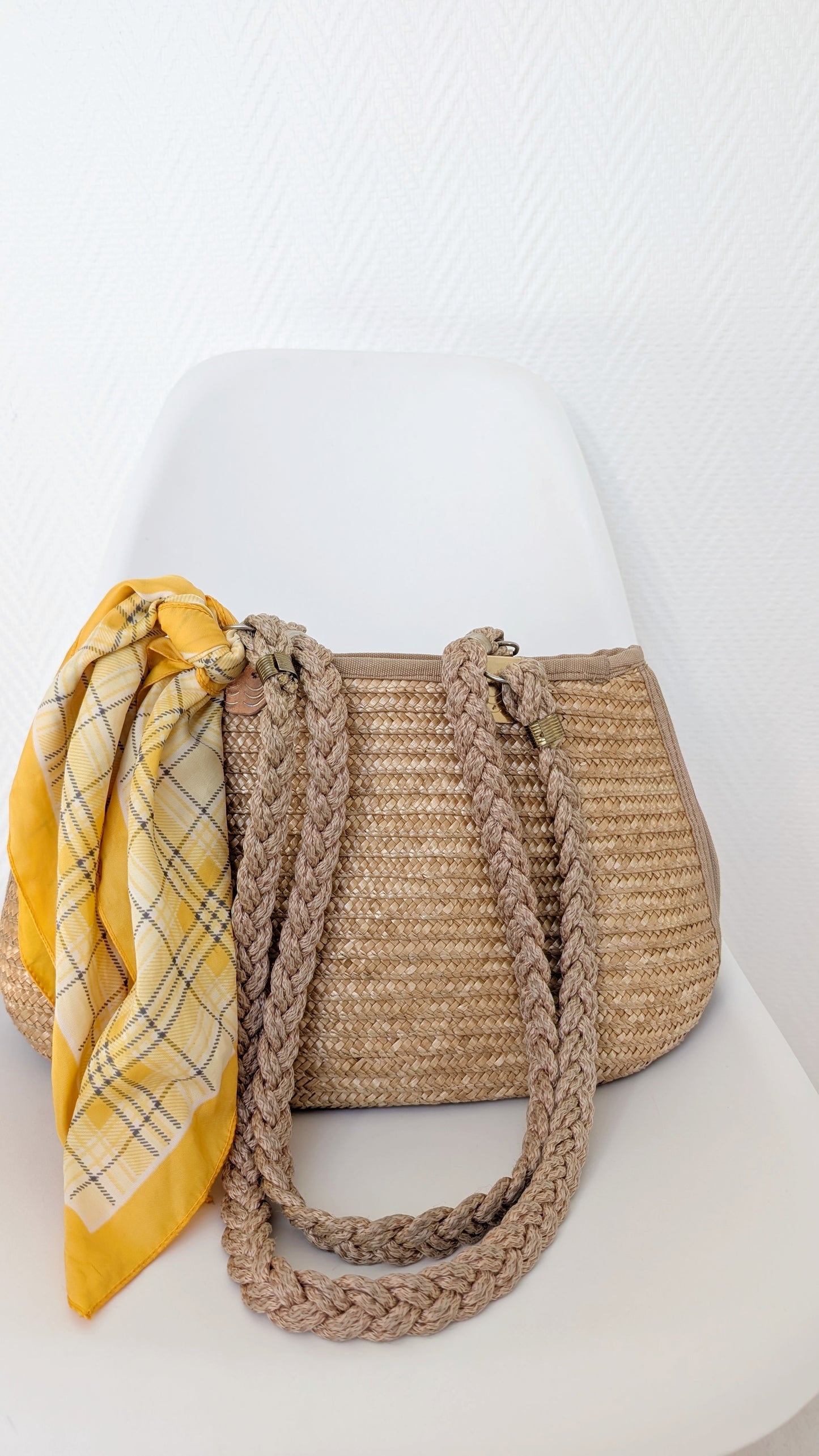 Sac Raphia 80s