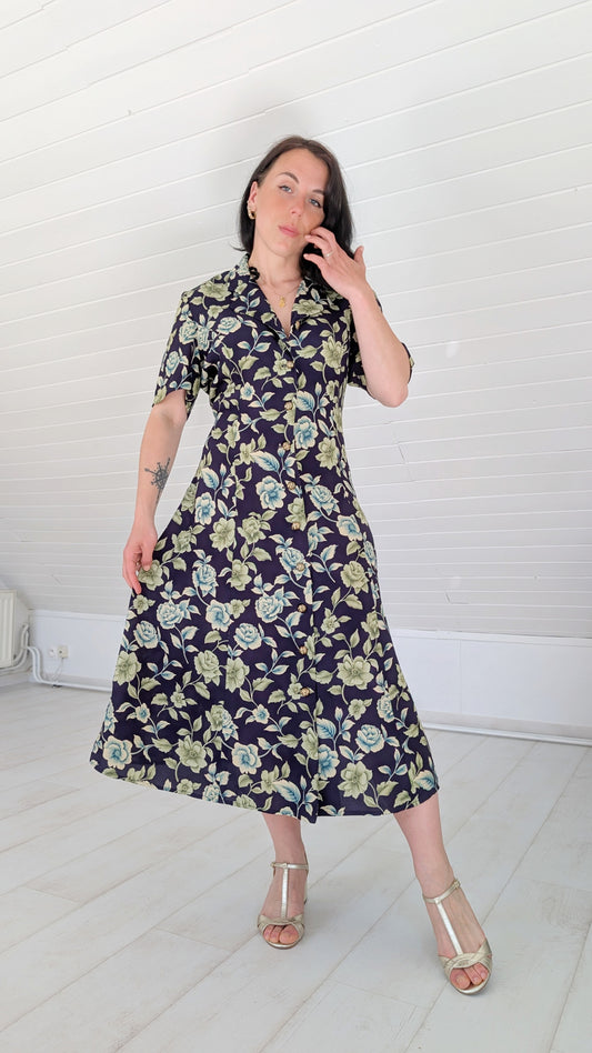 Robe 90s viscose T42