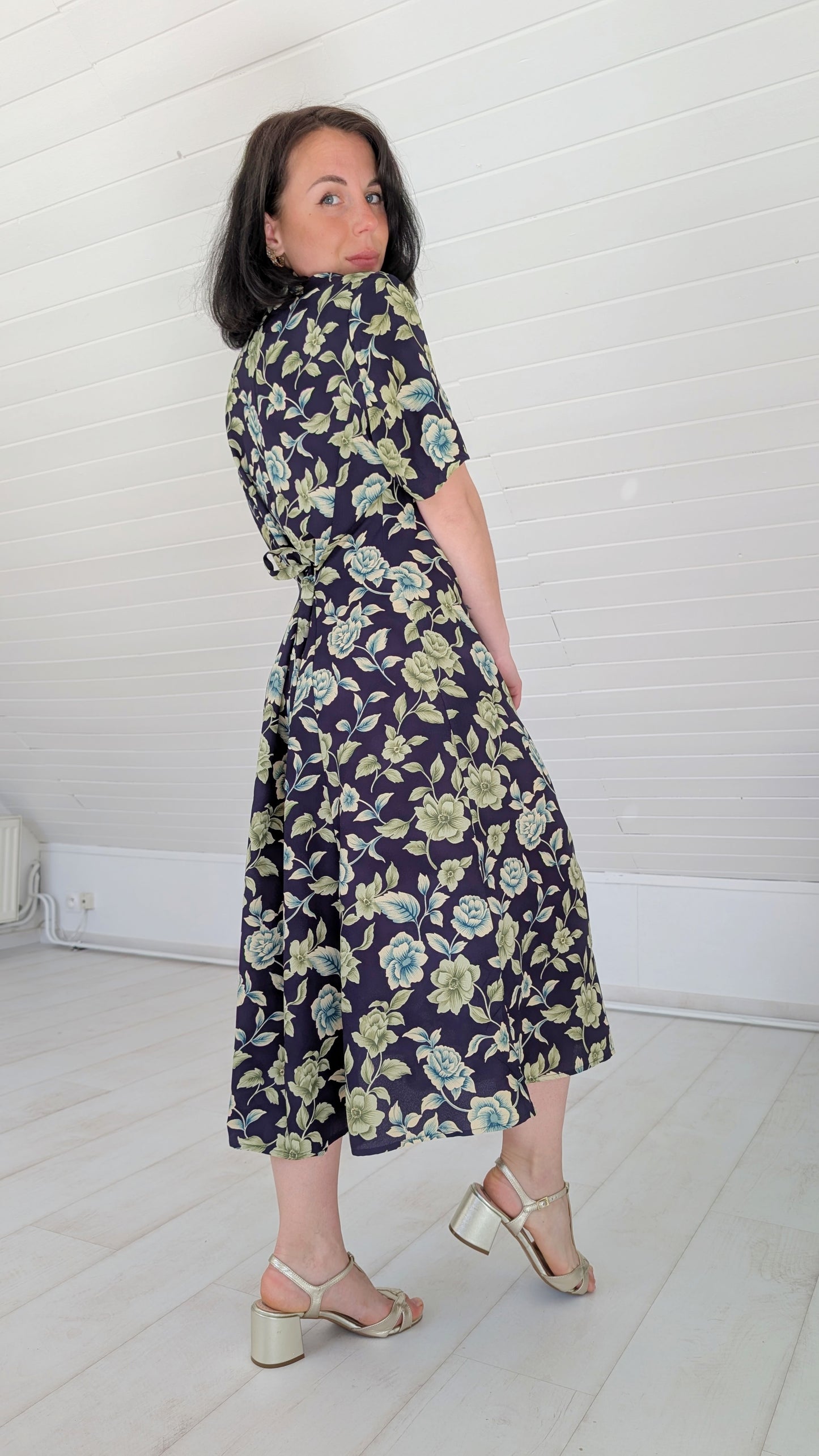 Robe 90s viscose T42