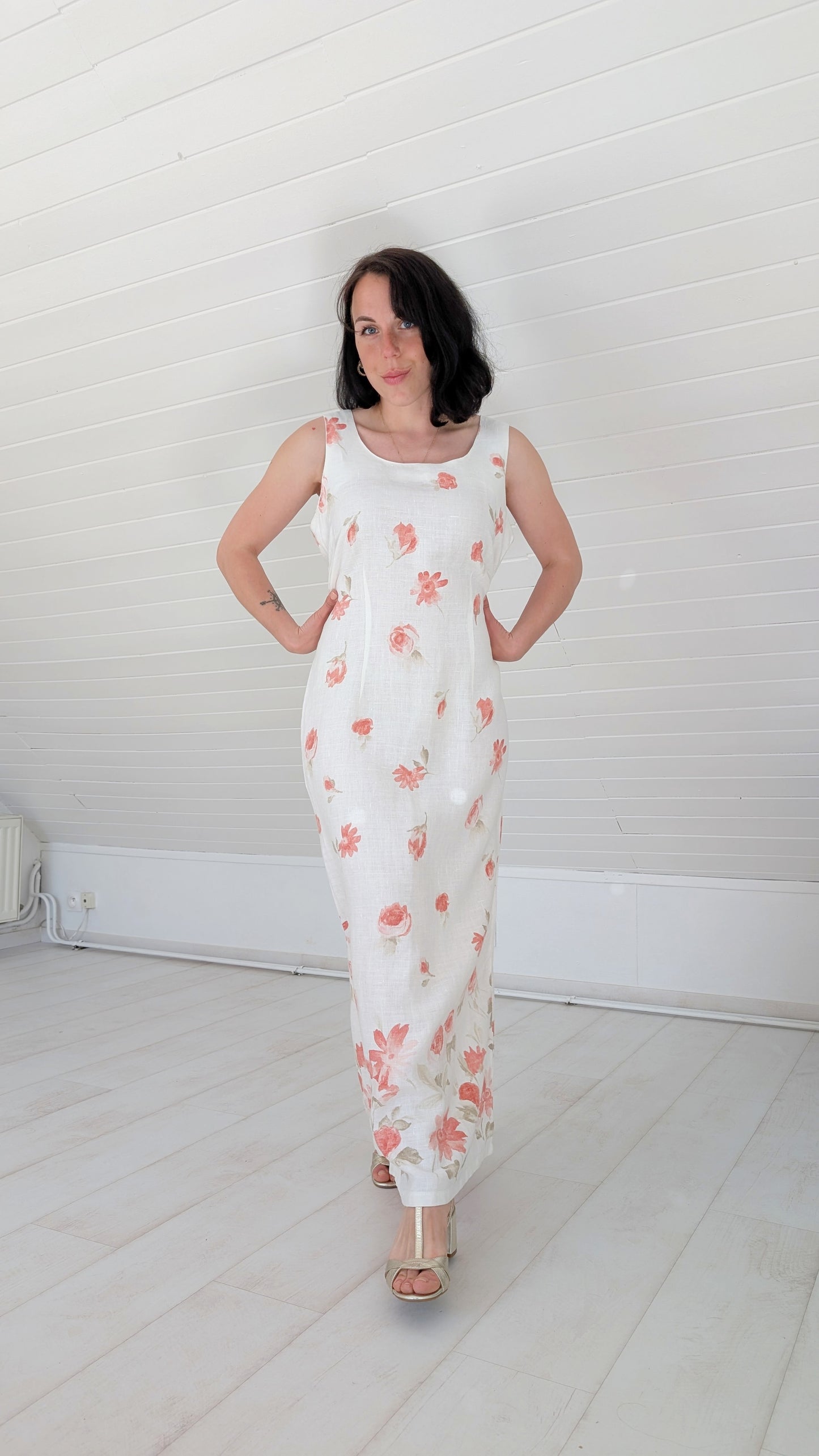 Robe 100% lin 90s T42