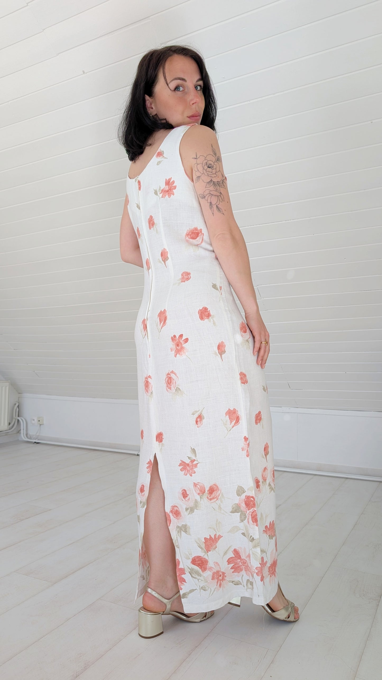 Robe 100% lin 90s T42