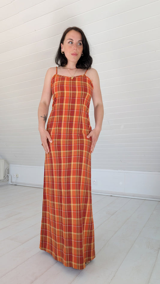 Robe viscose/lin 90s T36