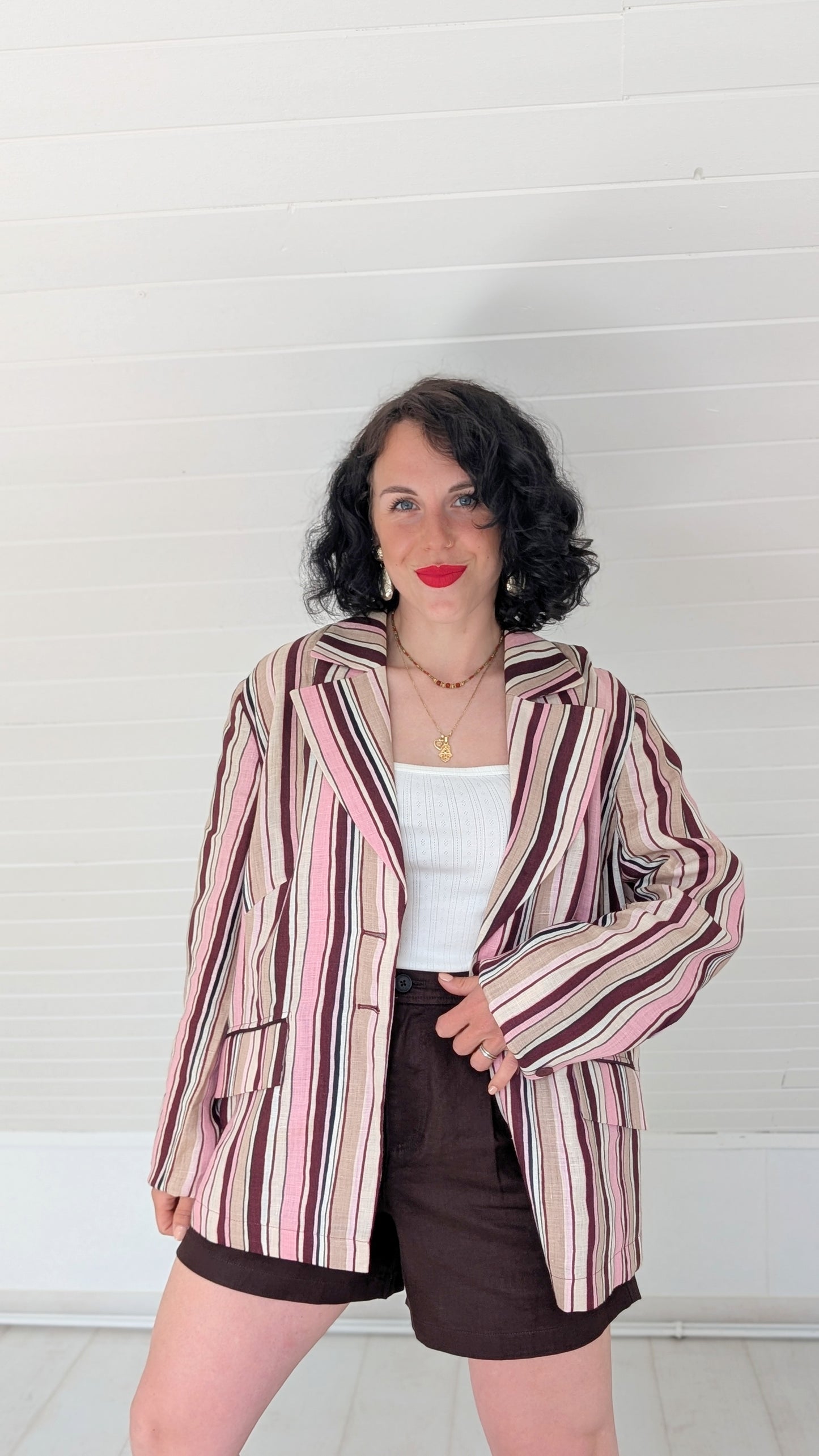 Veste/blazer pur lin T40-42