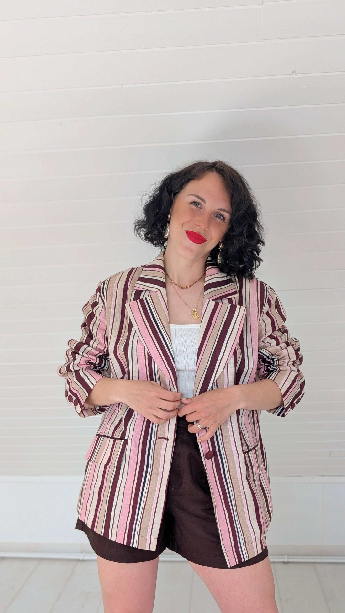 Veste/blazer pur lin T40-42