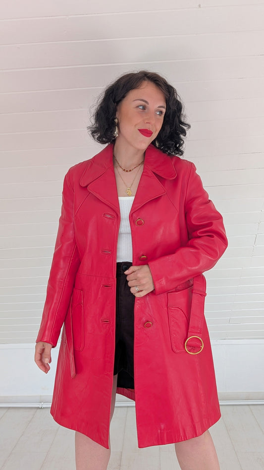 Trench cuir 1960 T38