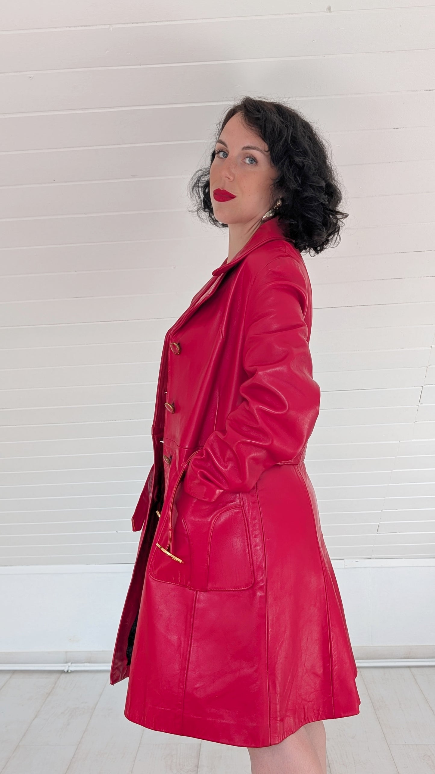 Trench cuir 1960 T38