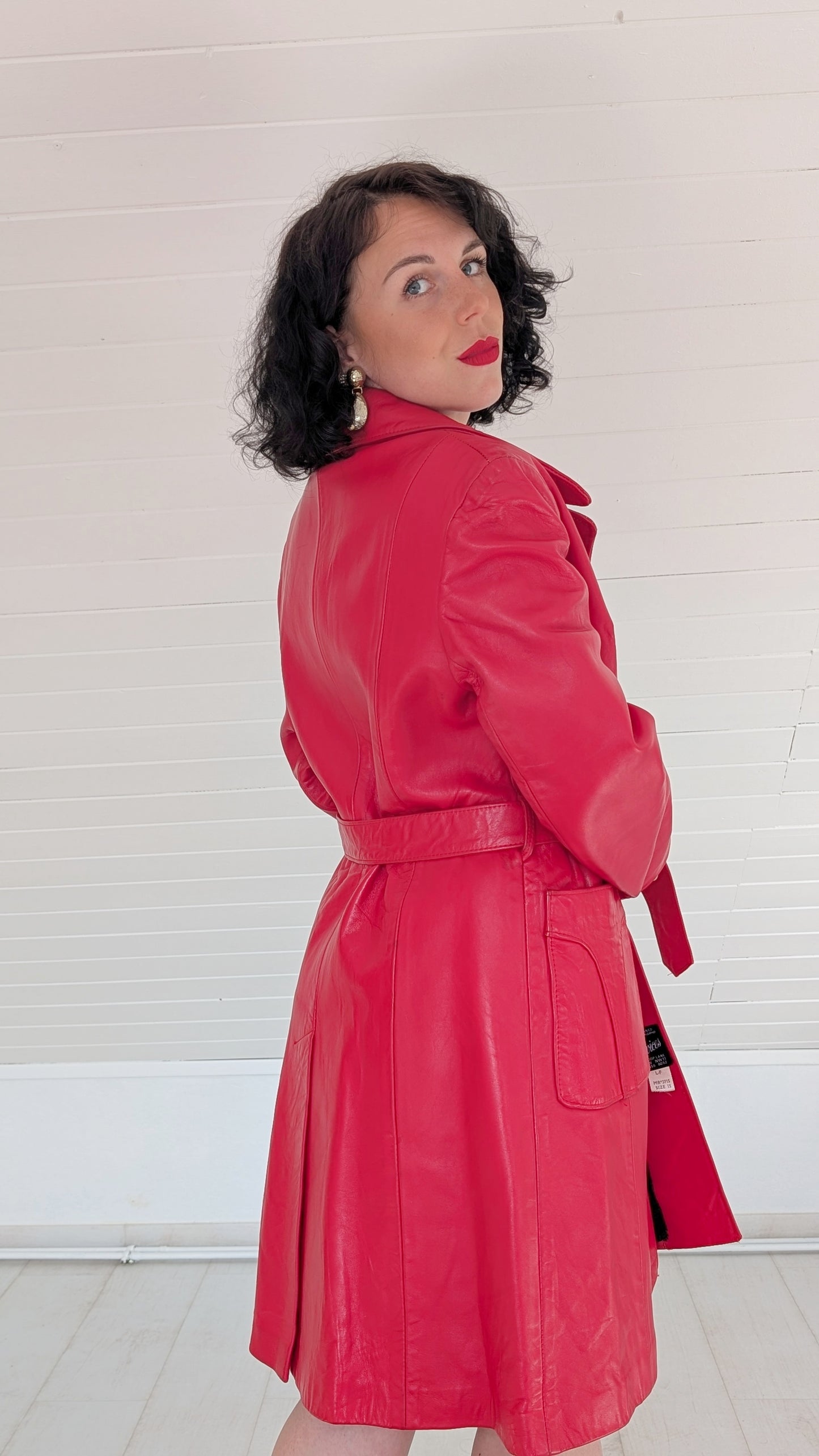 Trench cuir 1960 T38