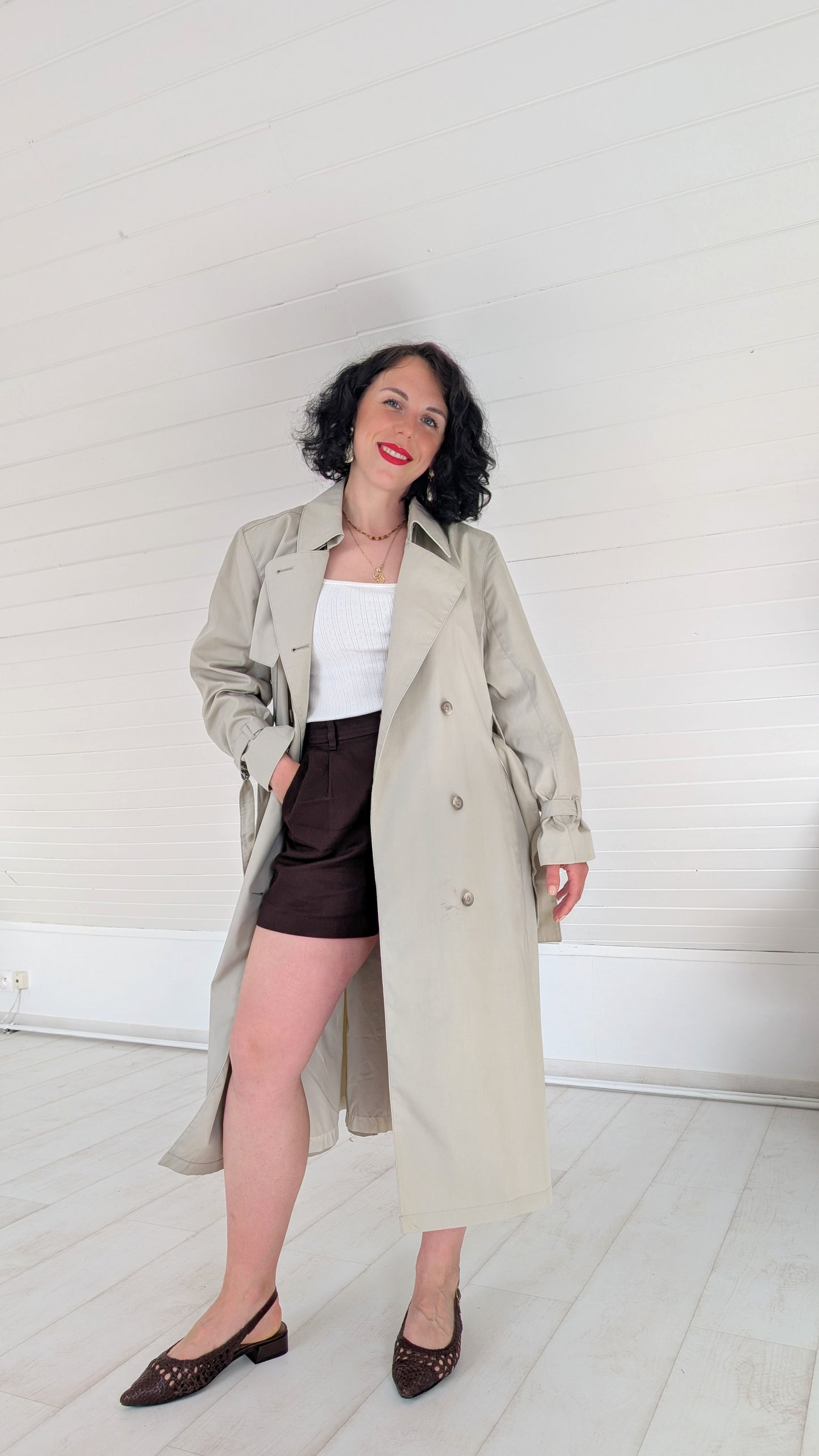 Trench 80s London Fog T40-42