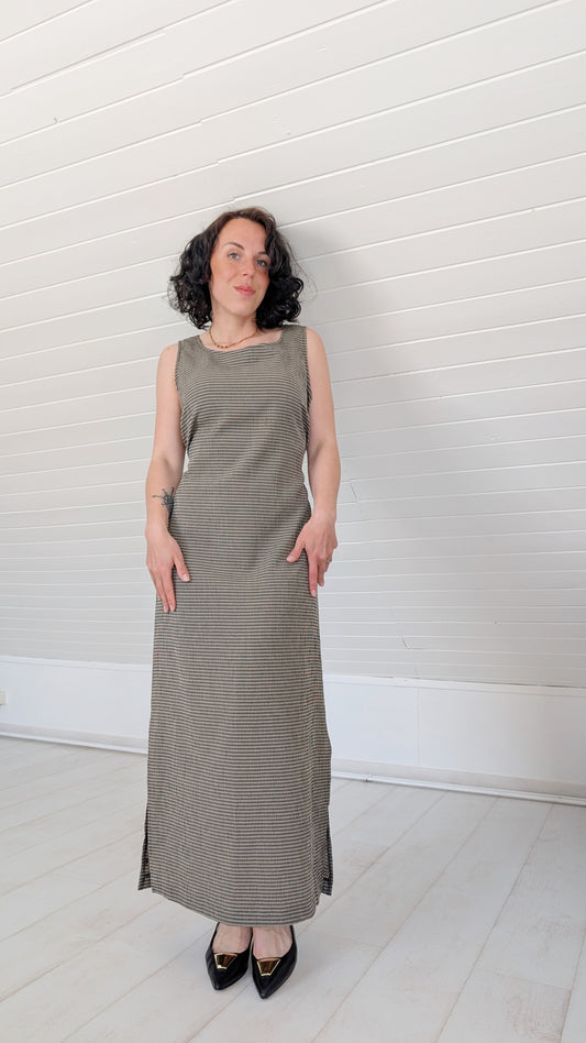 Robe maxi 90s viscose 40-42