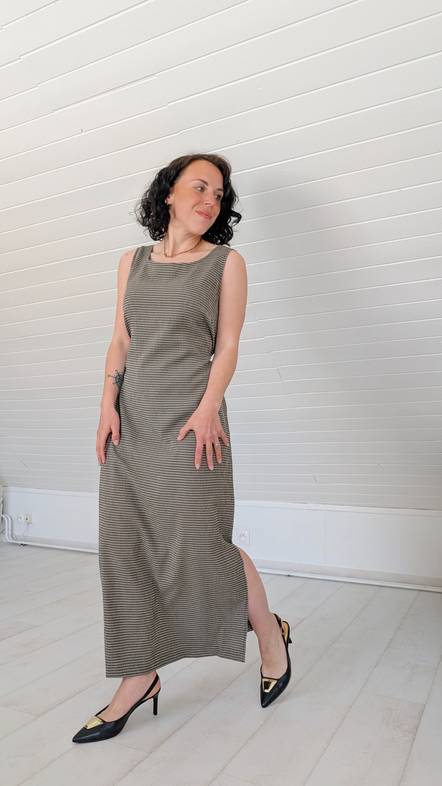 Robe maxi 90s viscose 40-42