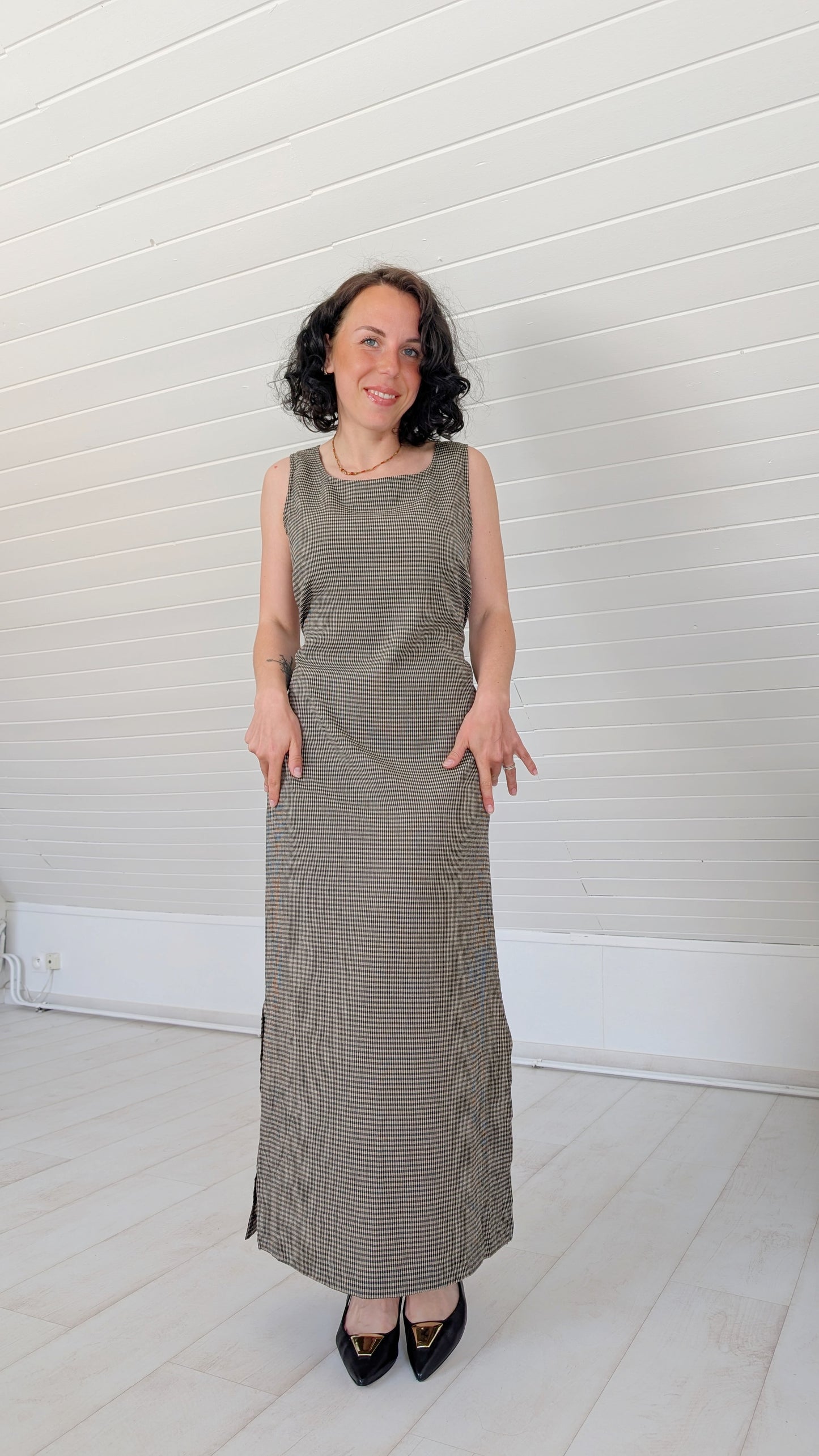 Robe maxi 90s viscose 40-42