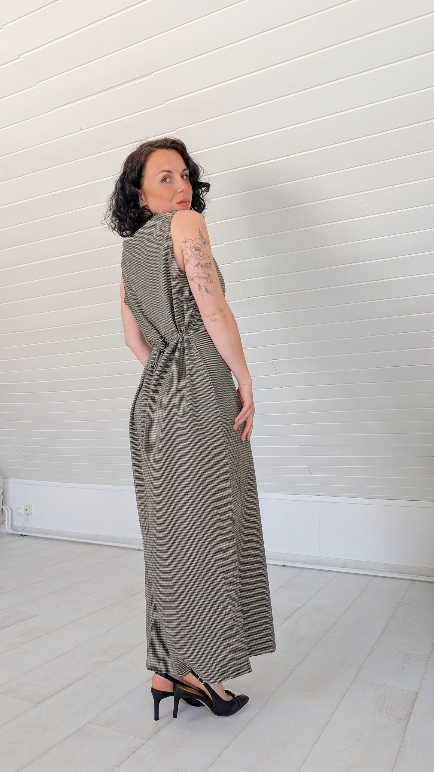 Robe maxi 90s viscose 40-42