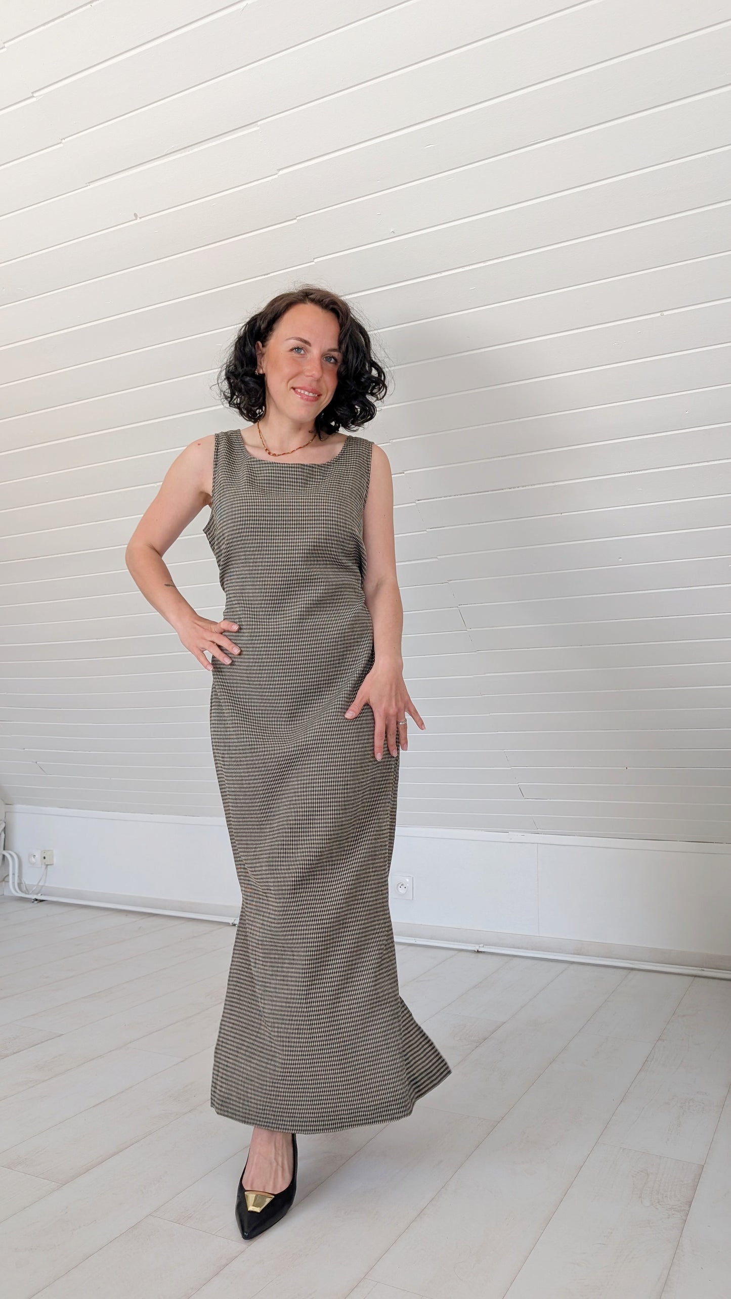 Robe maxi 90s viscose 40-42