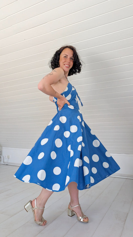 Robe 80s coton T40