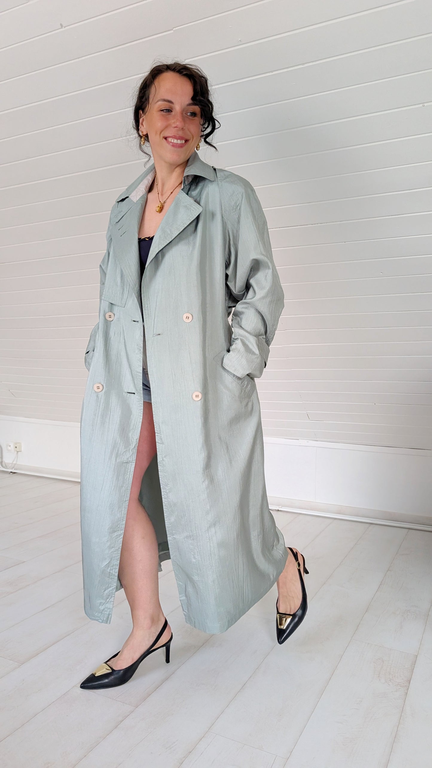 Trench imperméable 80s T40-42
