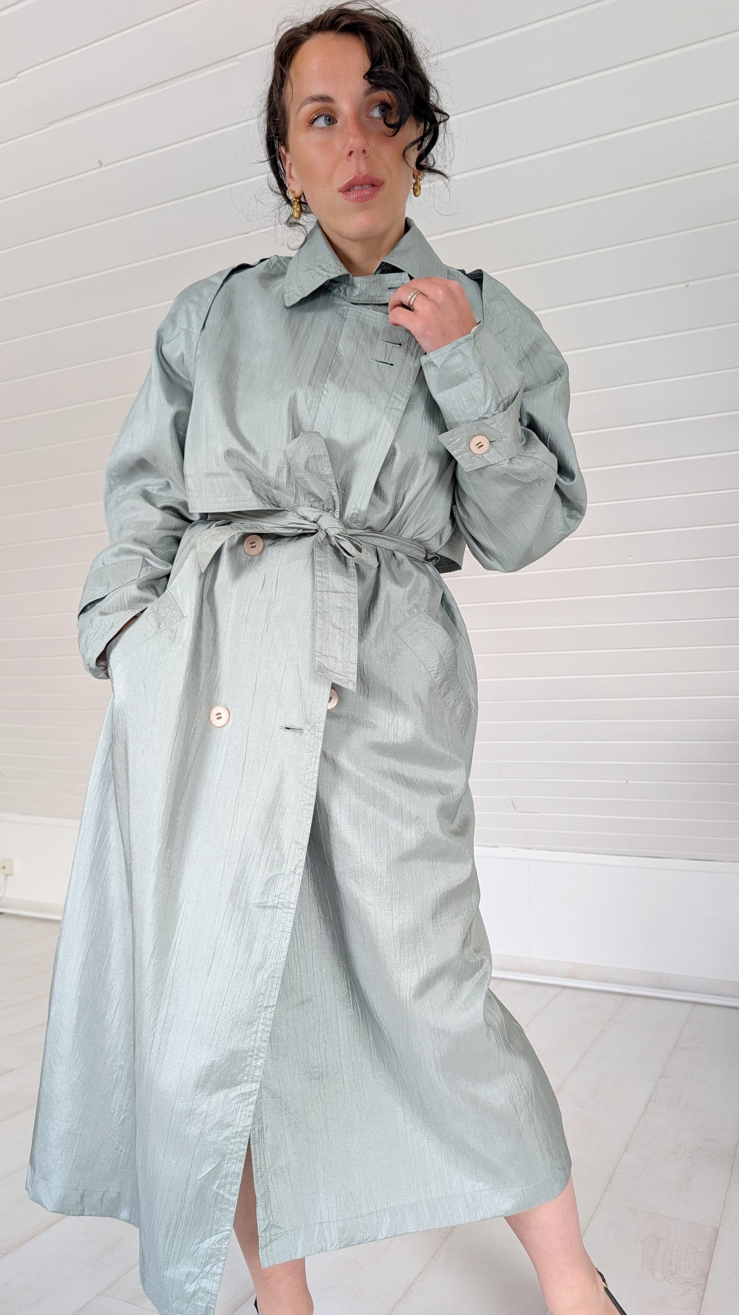 Trench imperméable 80s T40-42