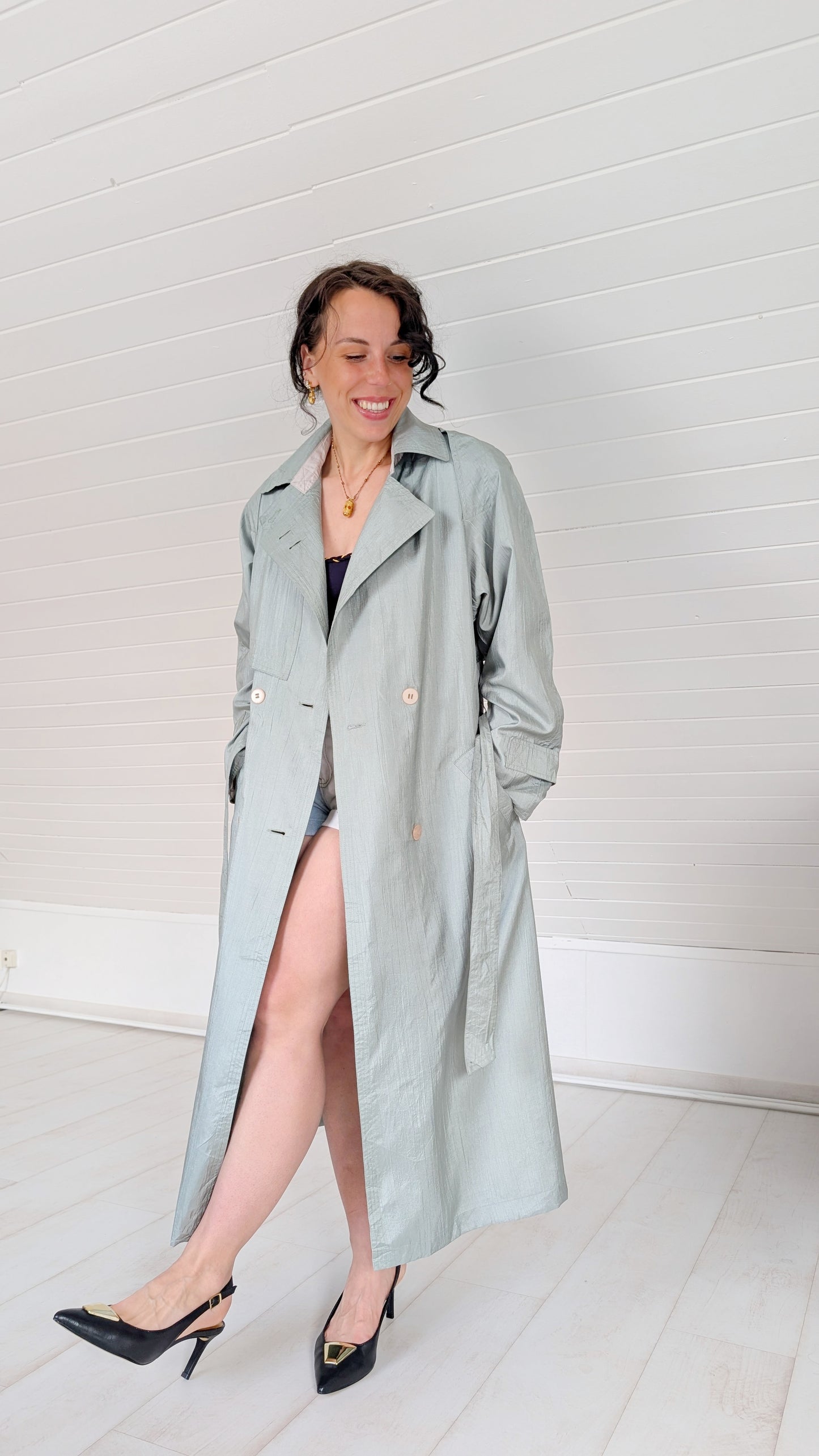 Trench imperméable 80s T40-42