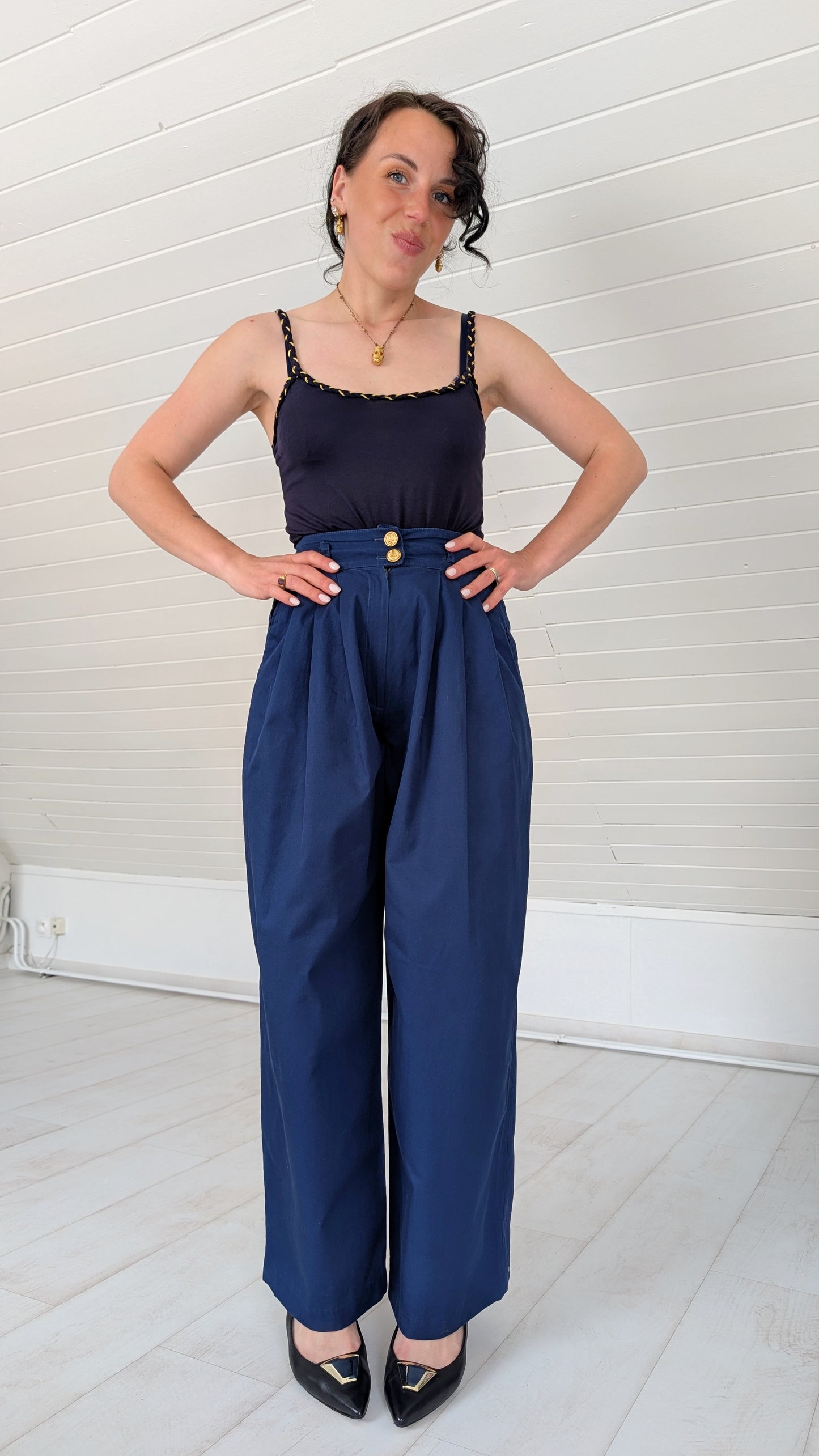 Pantalon Christian Llinares 80s T34